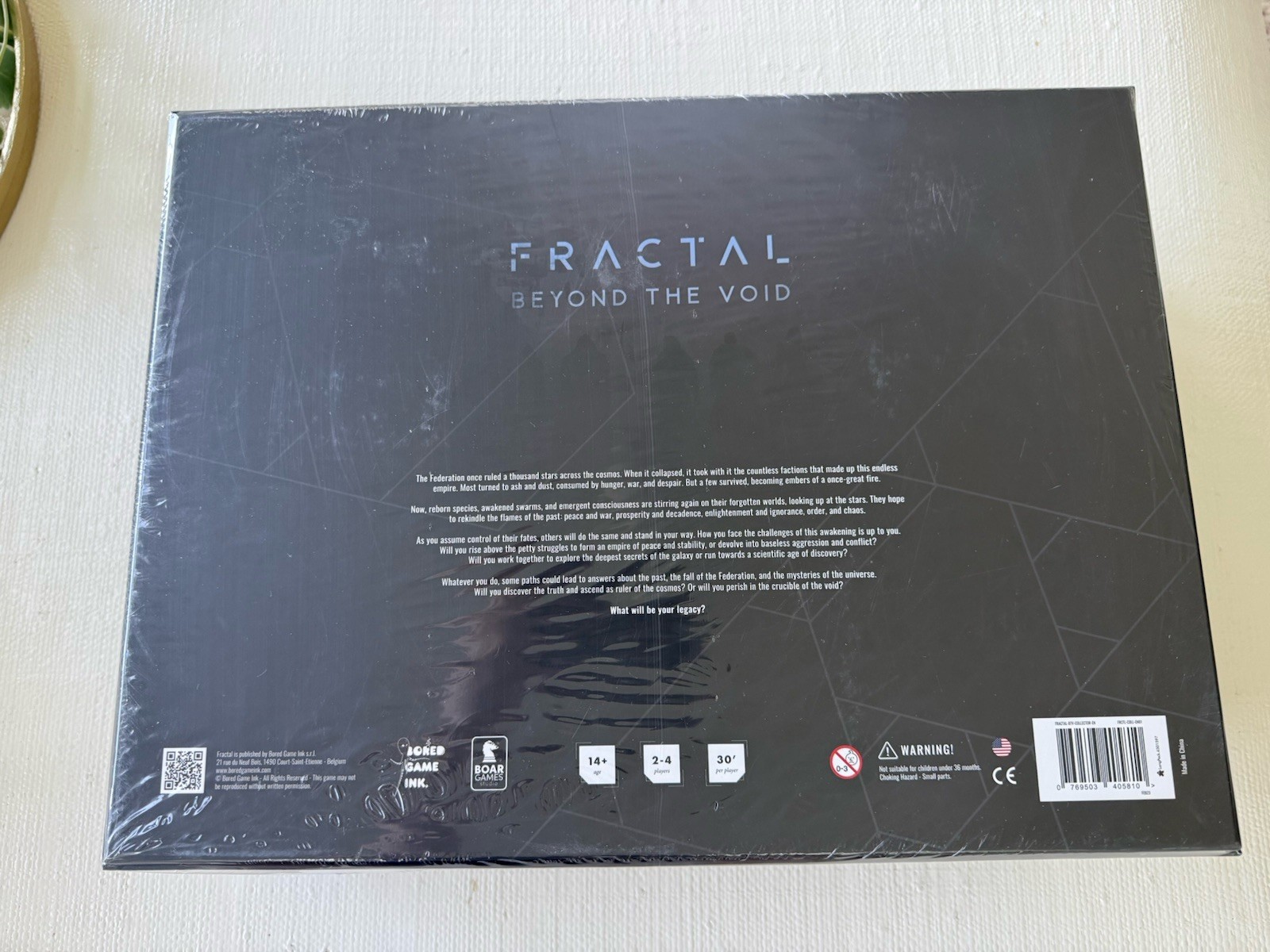 Fractal: Beyond the Void Collector Edition + Automata + Metal Coins SEALED