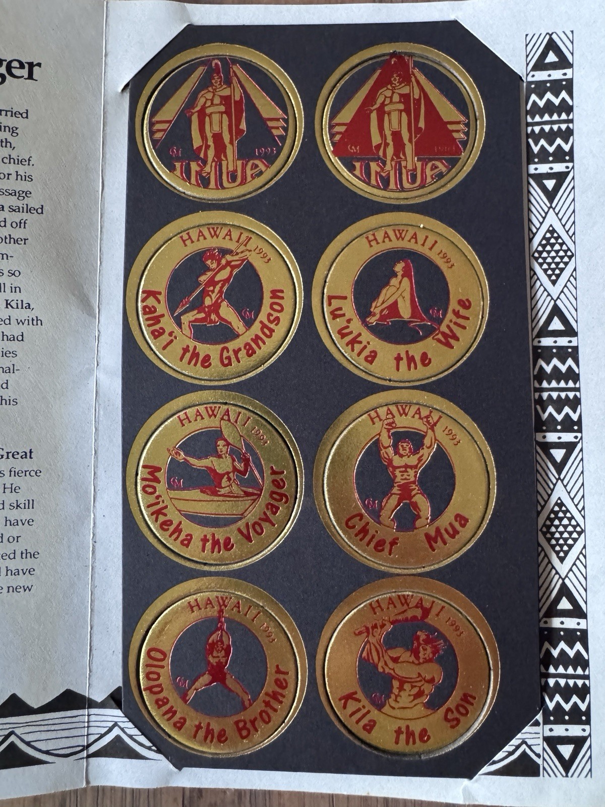 Amazing Creative Motif 90s Hawaiian Pog Collection With 1 Full And 2 Partial Set