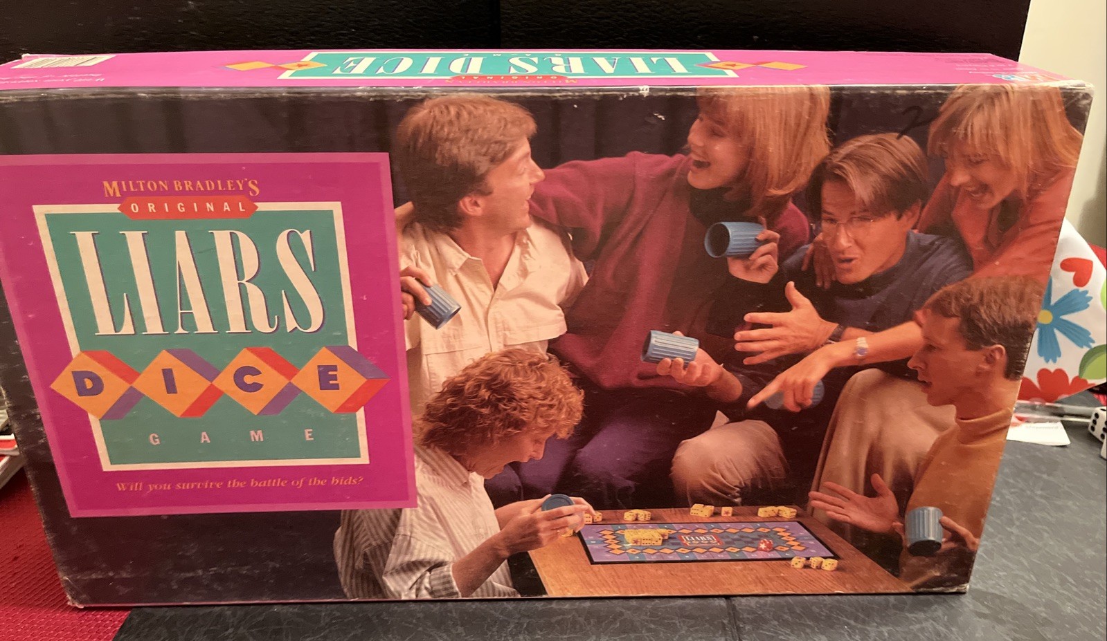 1987 Liars Dice Game Complete Milton Bradley Original