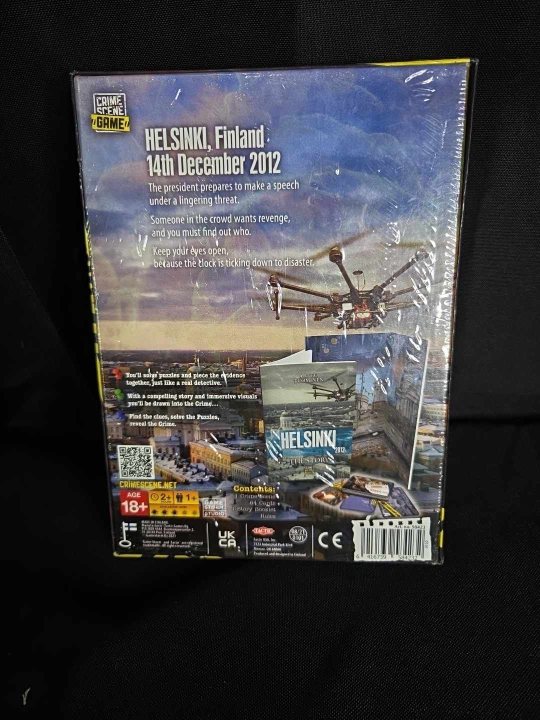 Helsinki 2012 Crime Scene Game – Finland Brand NEW Factory Sealed