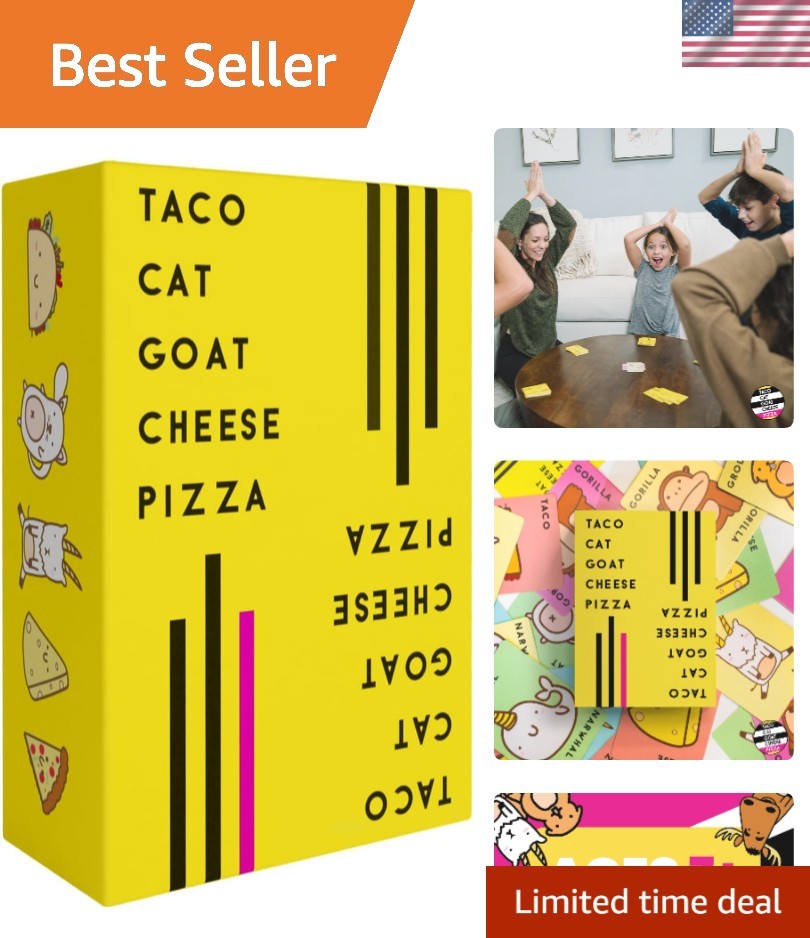 Quick 10-15 Minute Rounds of Taco Cat Goat Cheese Pizza – Laughs for All Ages!