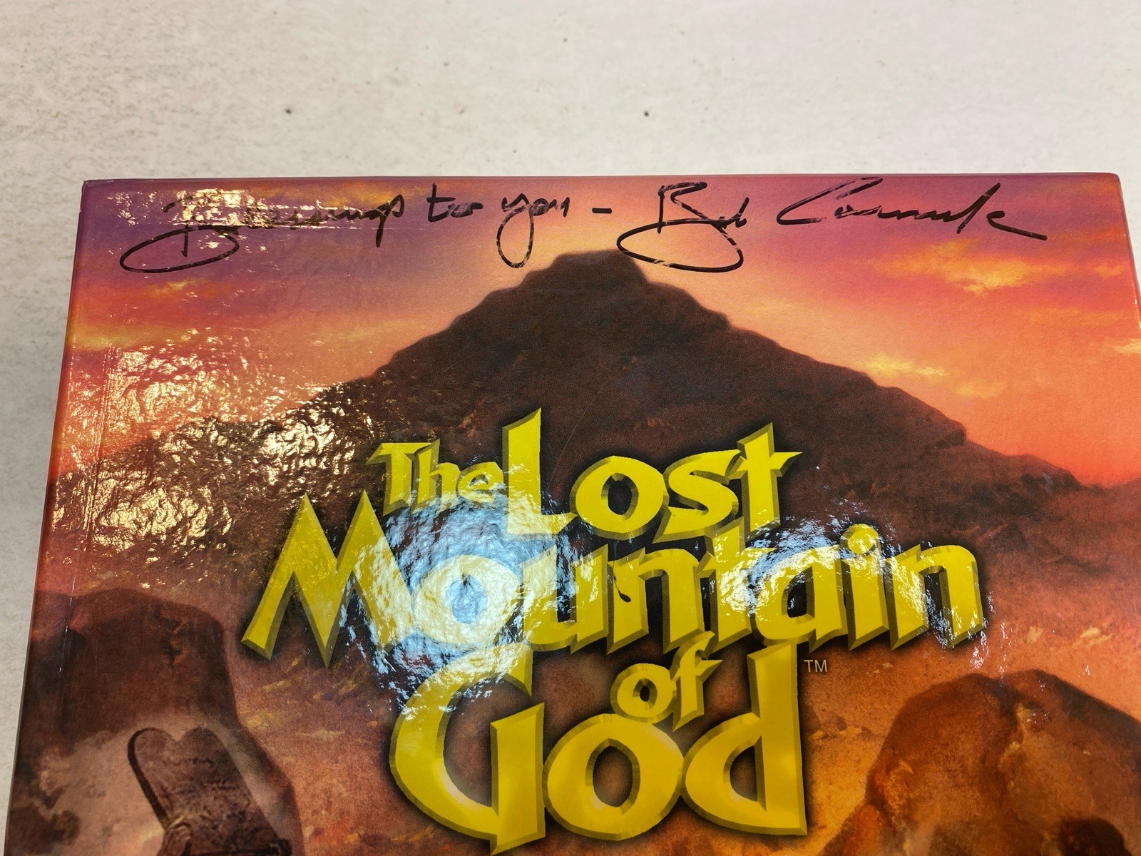 The Lost Mountain of God Bible Exodus Hebrews Bob Cornuke Family Board Game 7+