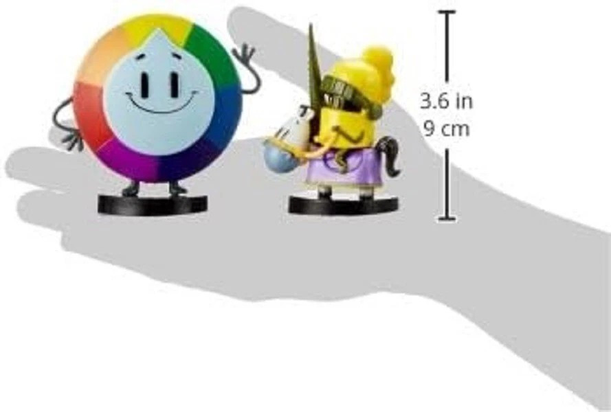 Trivia Board Game Figure Trivia Crack Willie Hector 3″ Plastic Figurines (2 Pk)