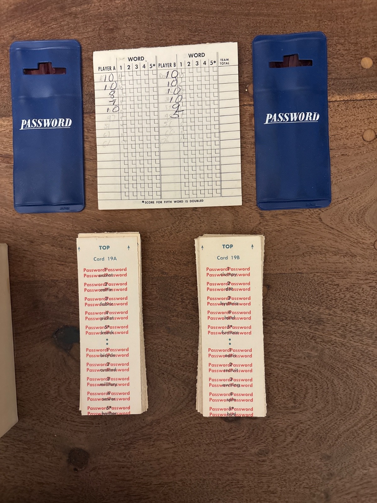 Two Vintage Password Volume 2 and 10 COMPLETE Milton Bradley 1970 Ten 4260