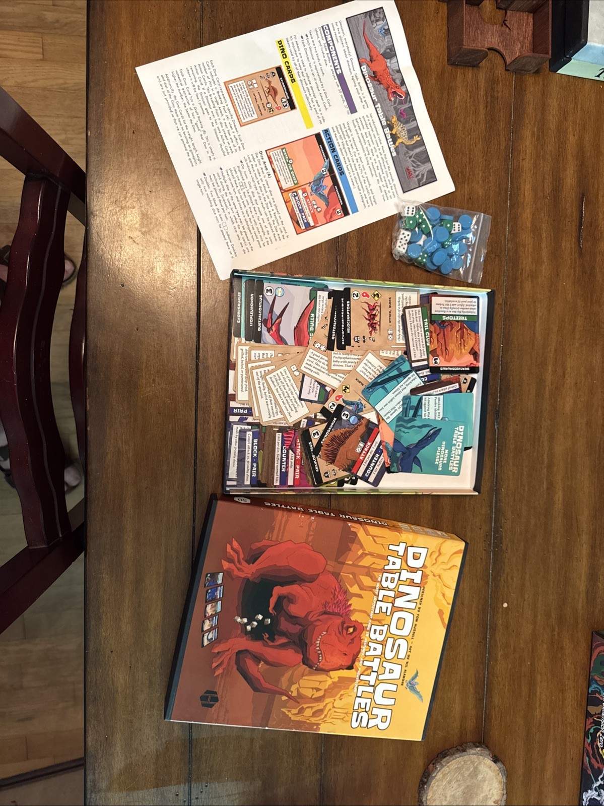 Hollandspiele Dinosaur Table Battles + More Dinosaurs Please Expansion