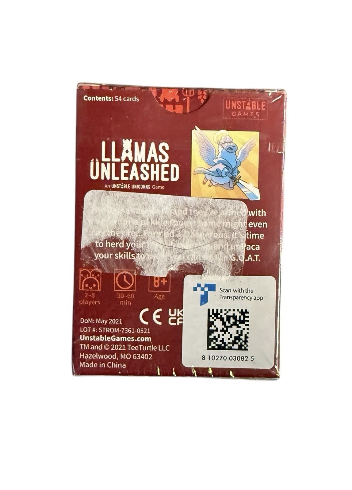 Llamas Unleashed – Farmed and Dangerous Board Game Expansion New