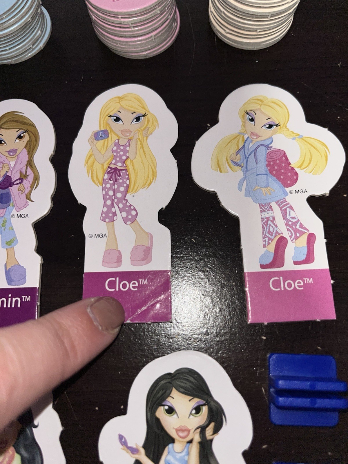 Bratz Sleep Over Board Game MGA Slumber Party Guessing Game