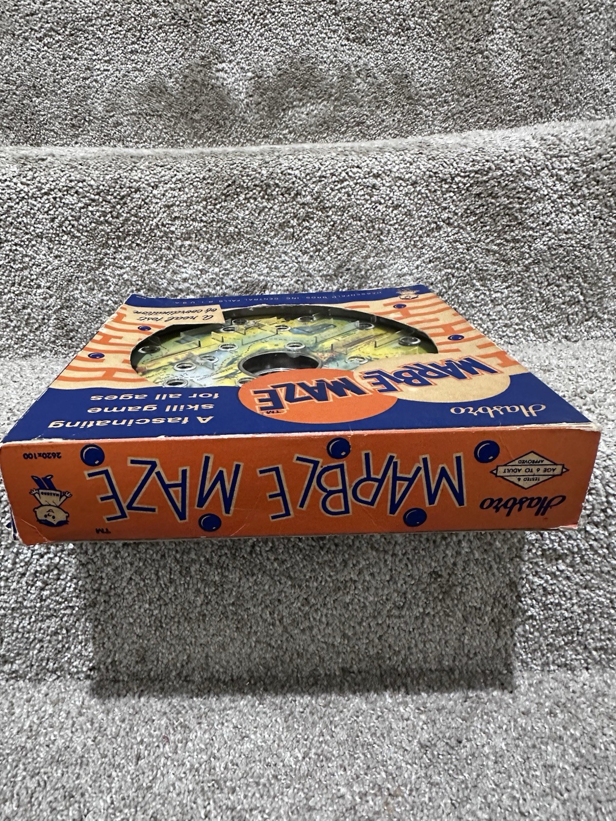 Vintage Hasbro Marble Maze Skill Game in Original Box