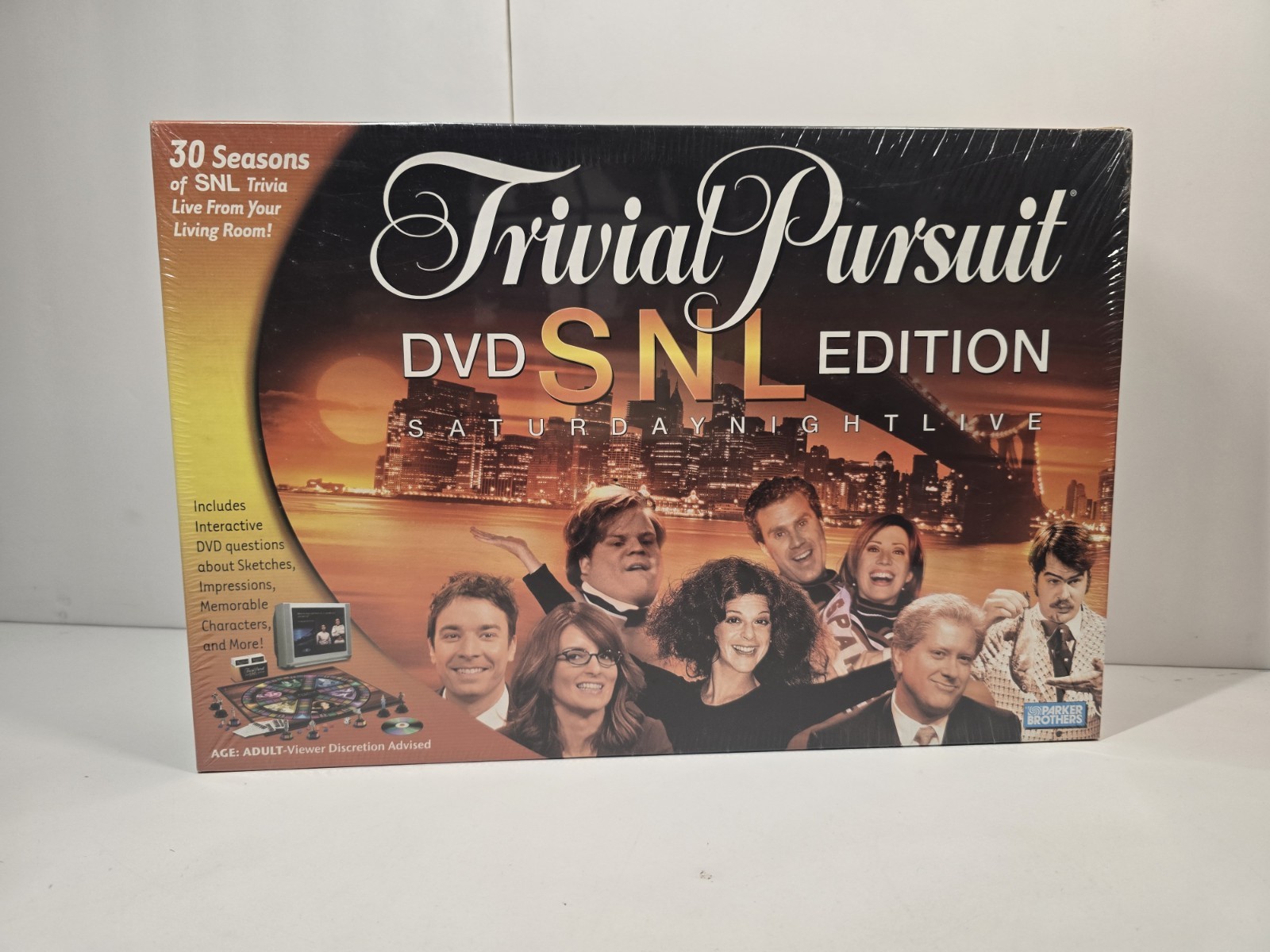 2004 Trivial Pursuit DVD SNL Edition Saturday Night Live Adult Trivia Board Game