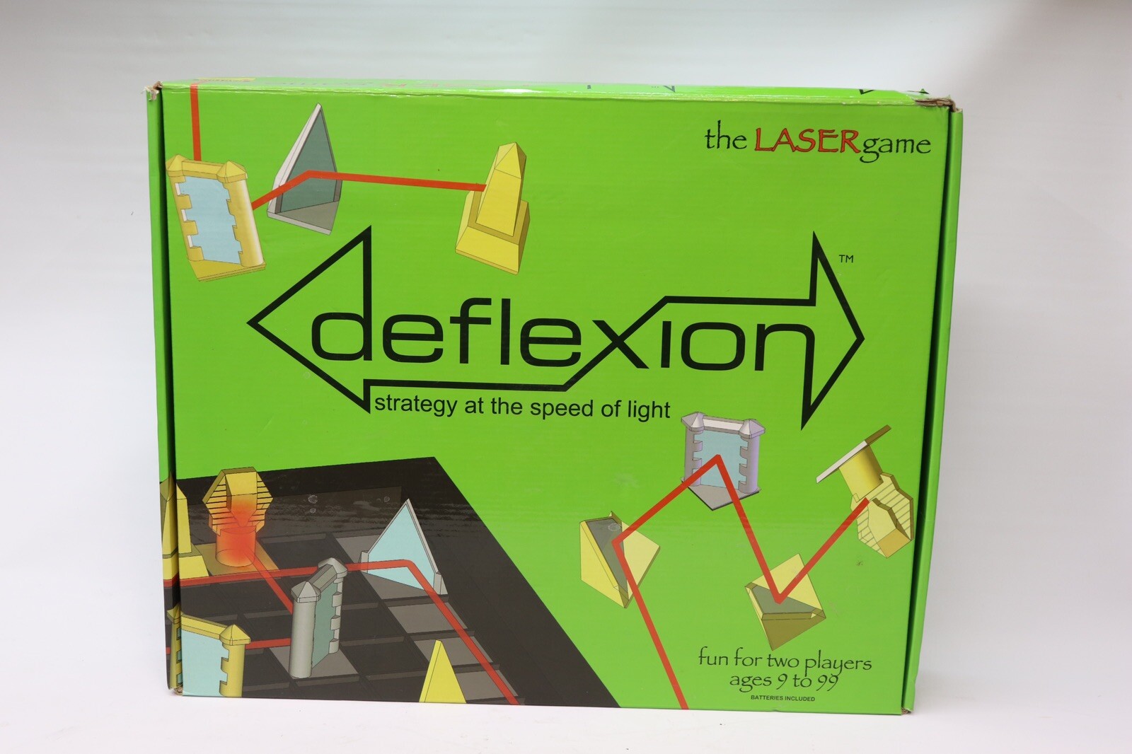 Deflexion Strategy At The Speed Of Light Laser Game Brand New