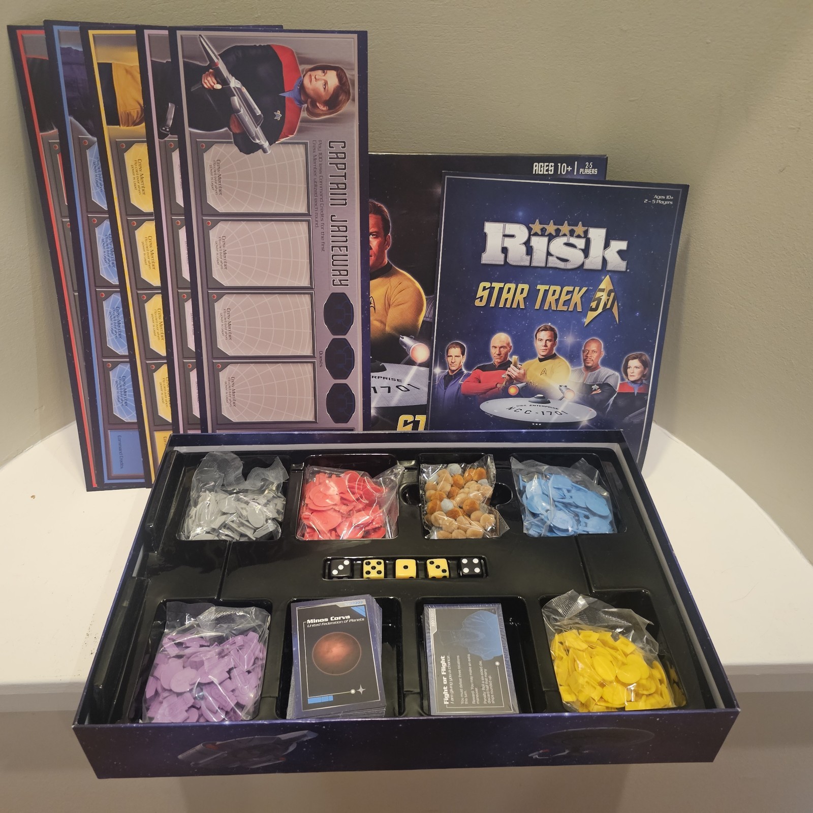 Star Trek 50th Anniversary Edition Risk Board Game New