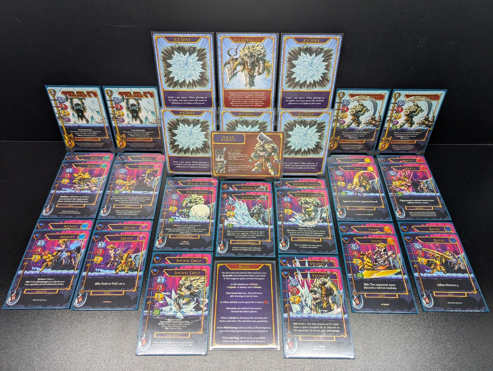 Exceed Fighting System – Shovel Knight Complete – Includes Enchantress & Specter