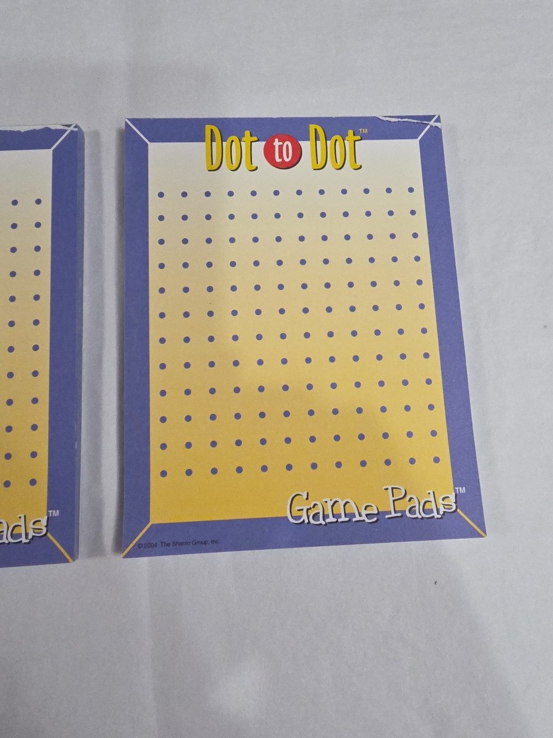 2 Dots to Dots Game Pad Paper Booklet 50+ Pages Great Portable Travel Game