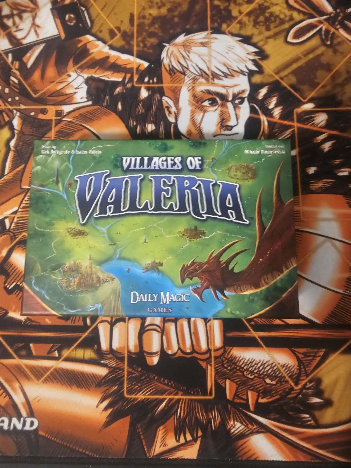 Villages of Valeria Card Game 2016 Daily Magic Games, Complete!