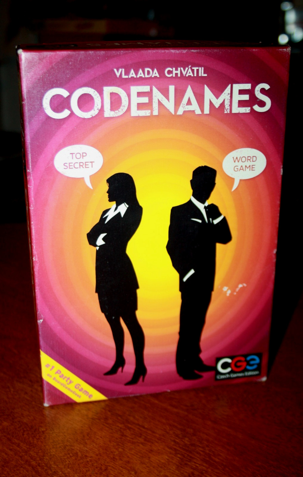 Codenames Top Secret Word Party Game – Czech Games Edition Vlaada Chvatil – 2015