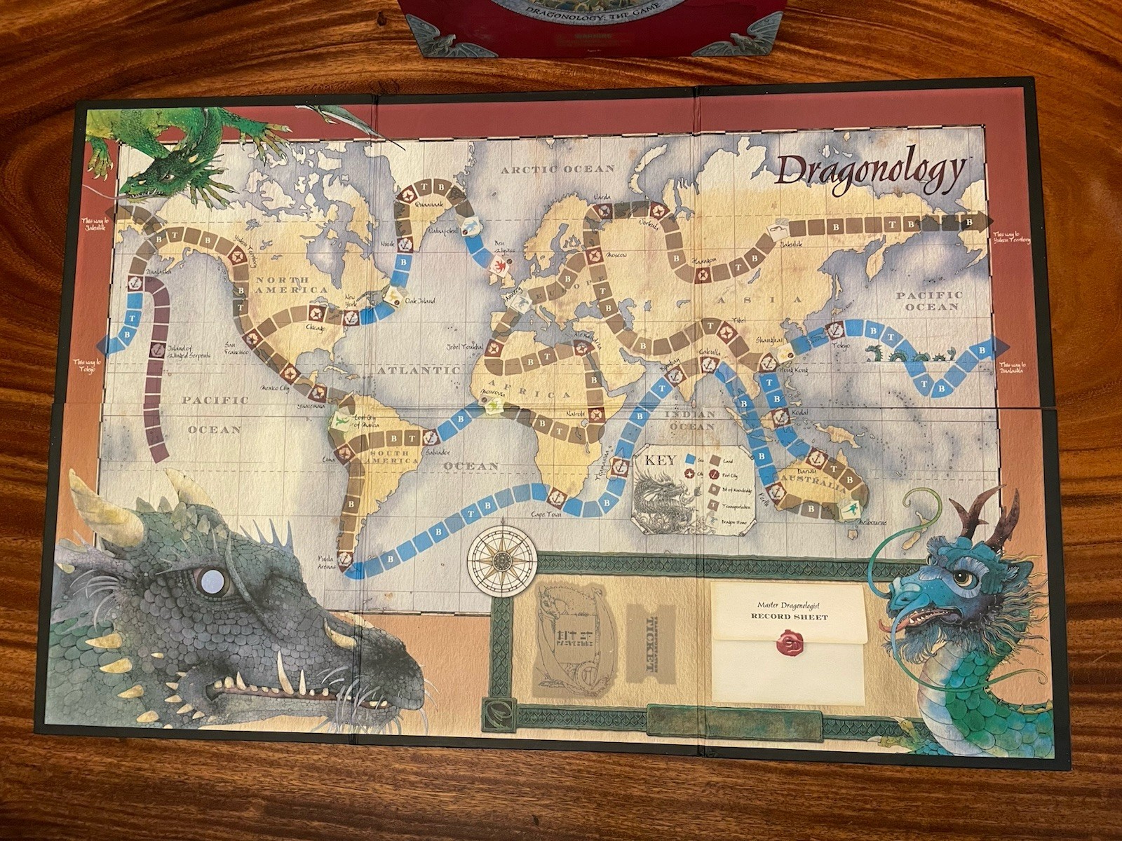Dragonology Complete Game 2006 Edition by Sababa Toys Board Game