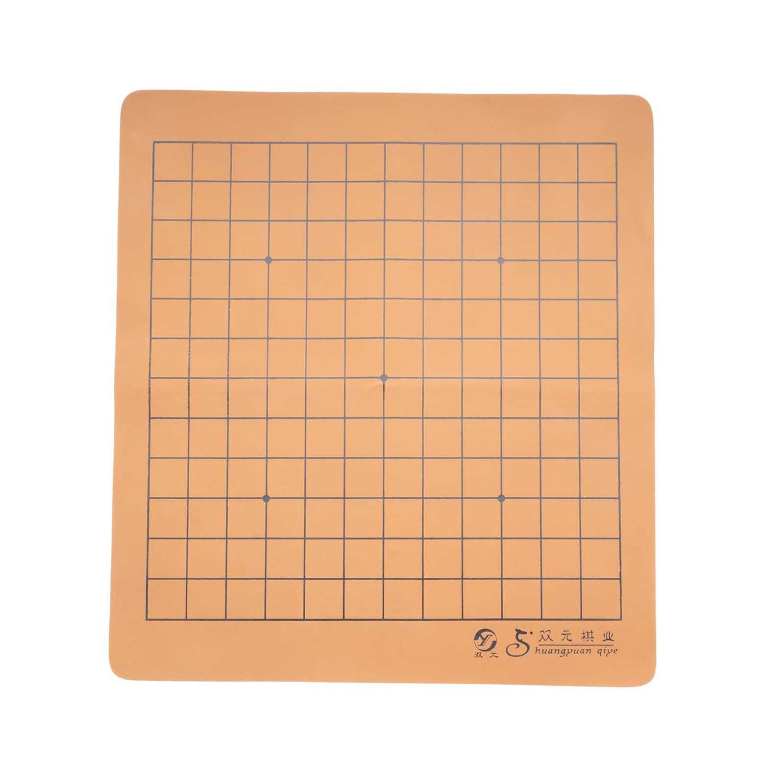 Go Game Board Reversible 9 x 9/13×13 Roll-up and Foldable Faux Leather Board Por