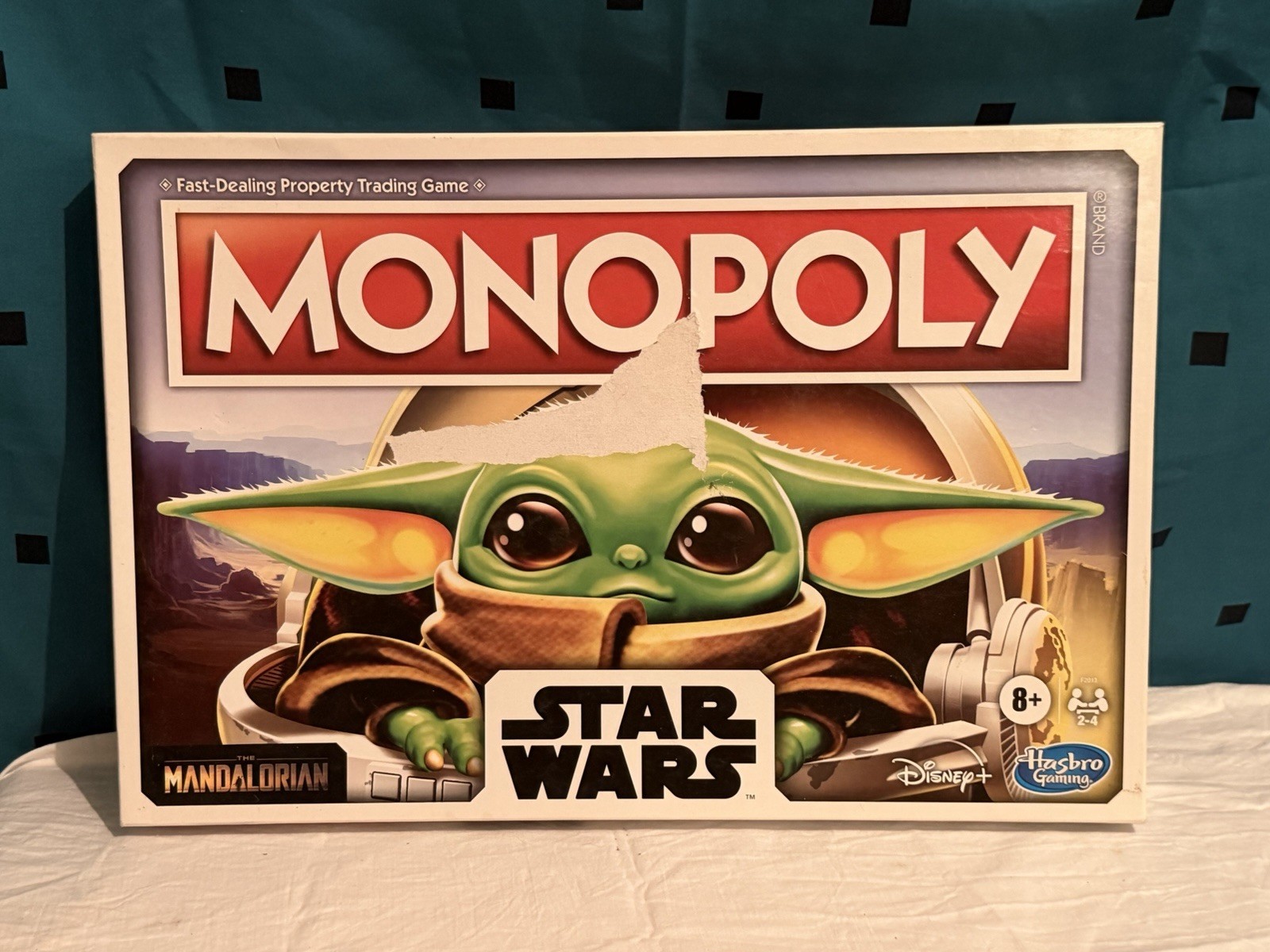 Monopoly Star Wars The Mandalorian Grogu Board Game Child Edition Complete