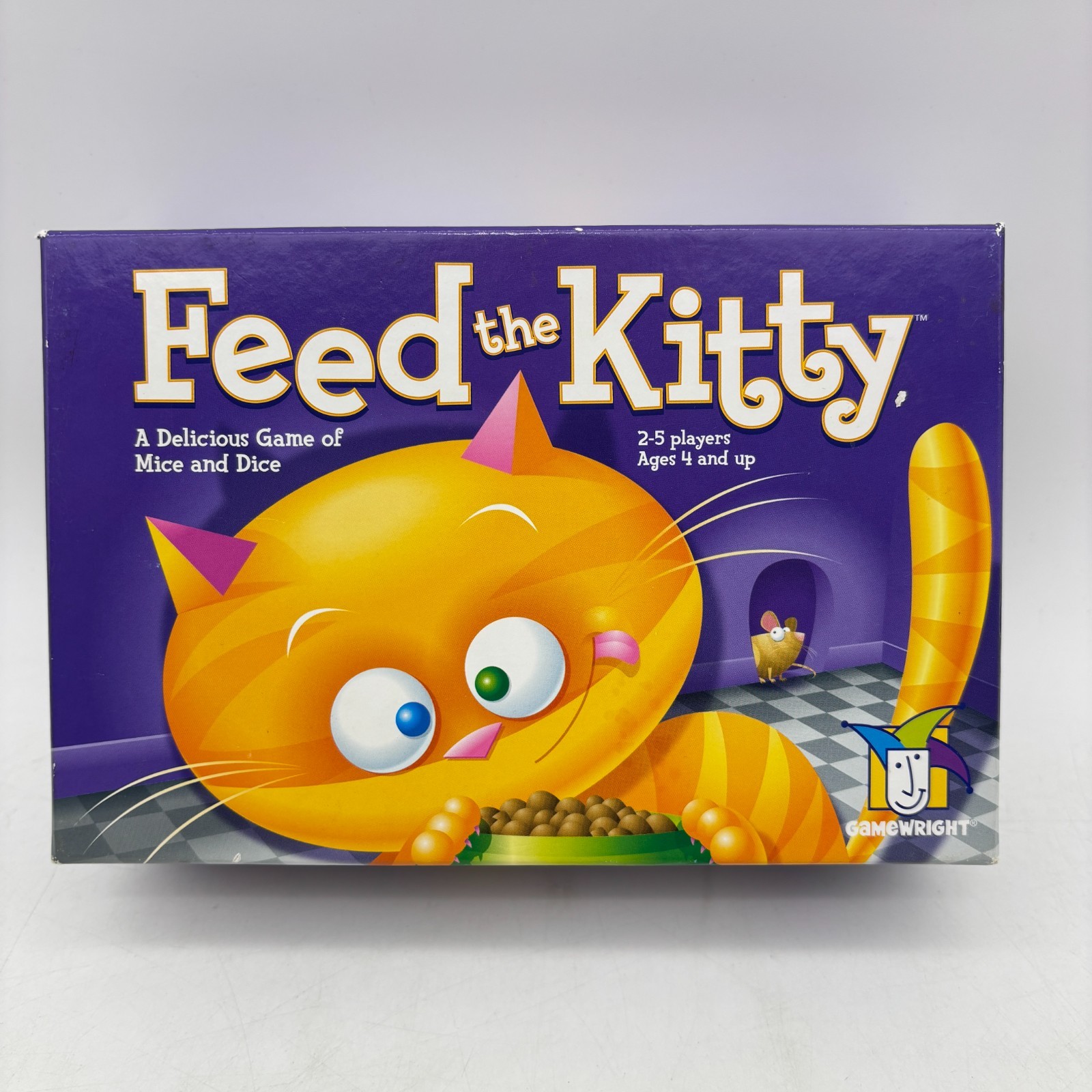 Feed the Kitty Game COMPLETE Gamewright 2006 Children’s Kids Wooden