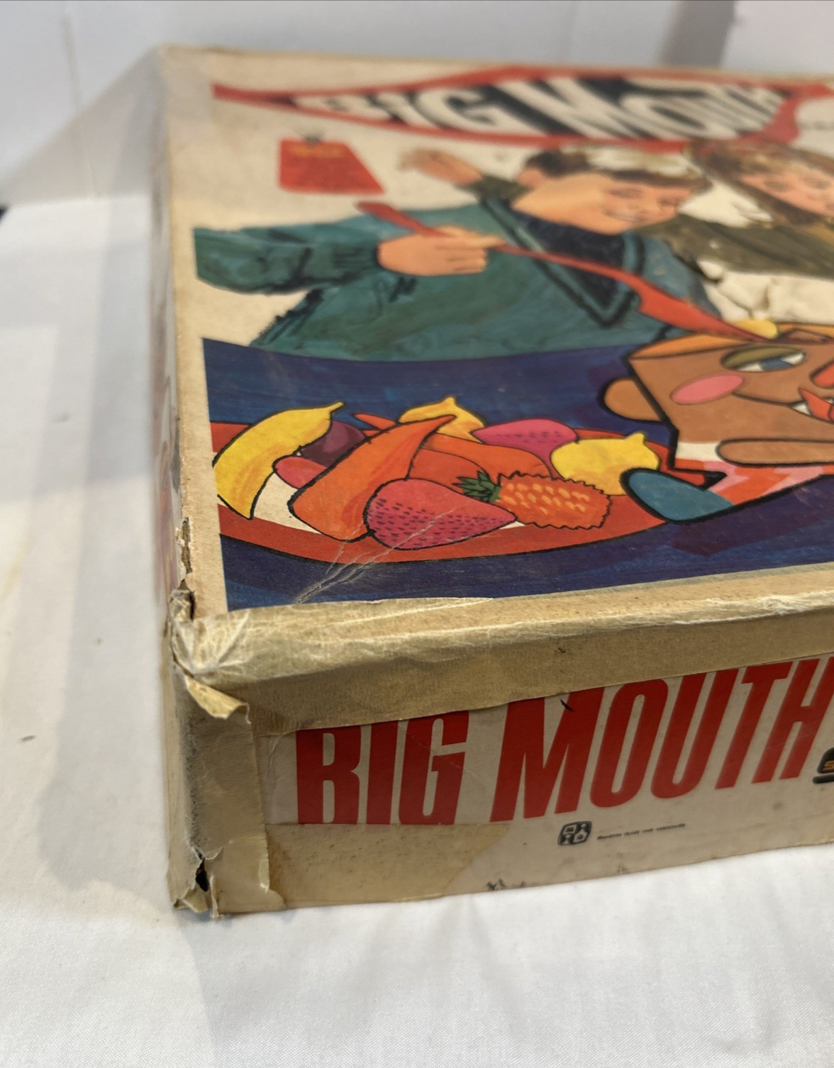 Vintage 1968 Schaper Big Mouth Game Classic Retro Family Game Original Box