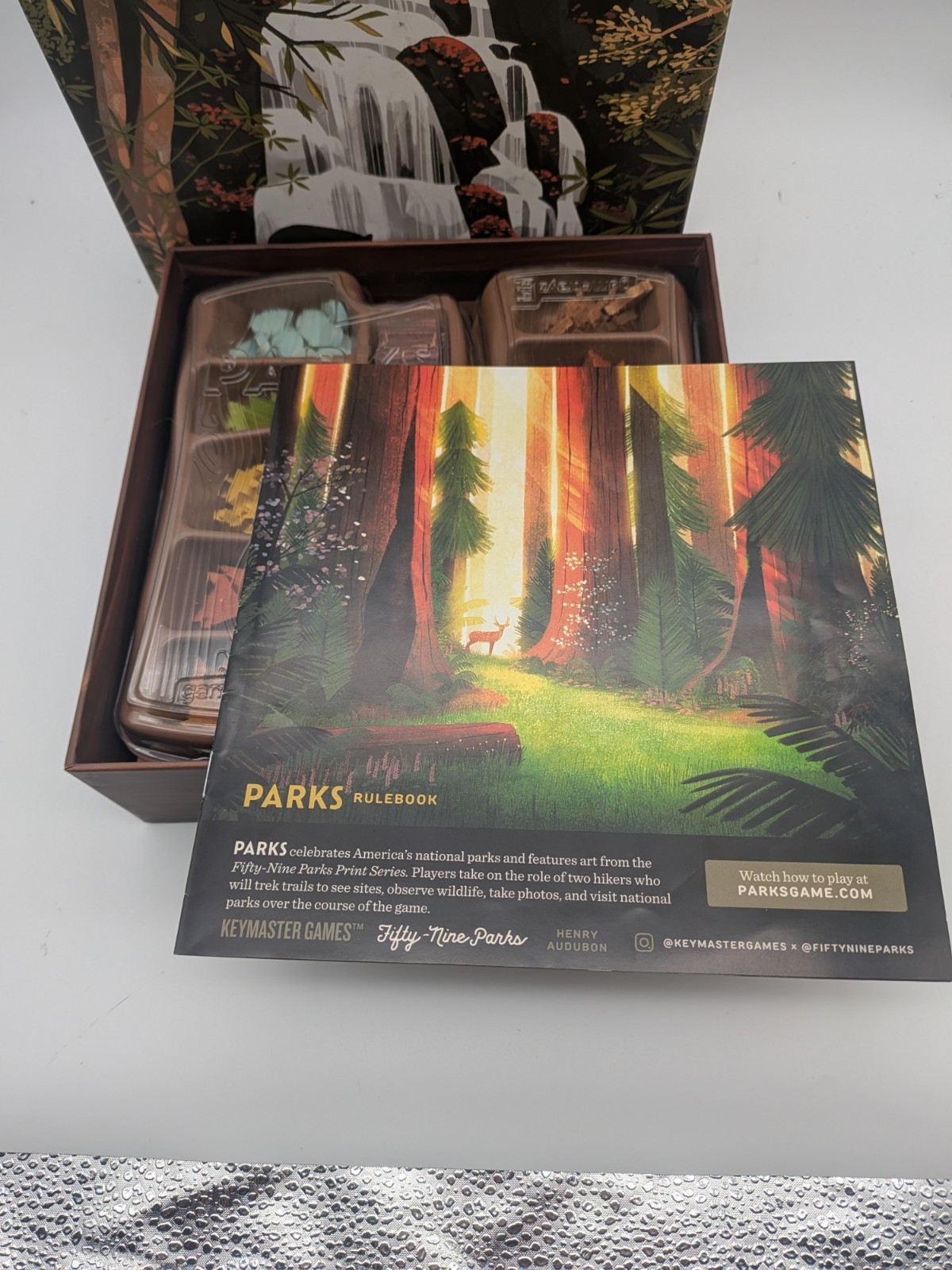 Parks 1st Ed Kickstarter Editio & Nightfall Expansion OOP