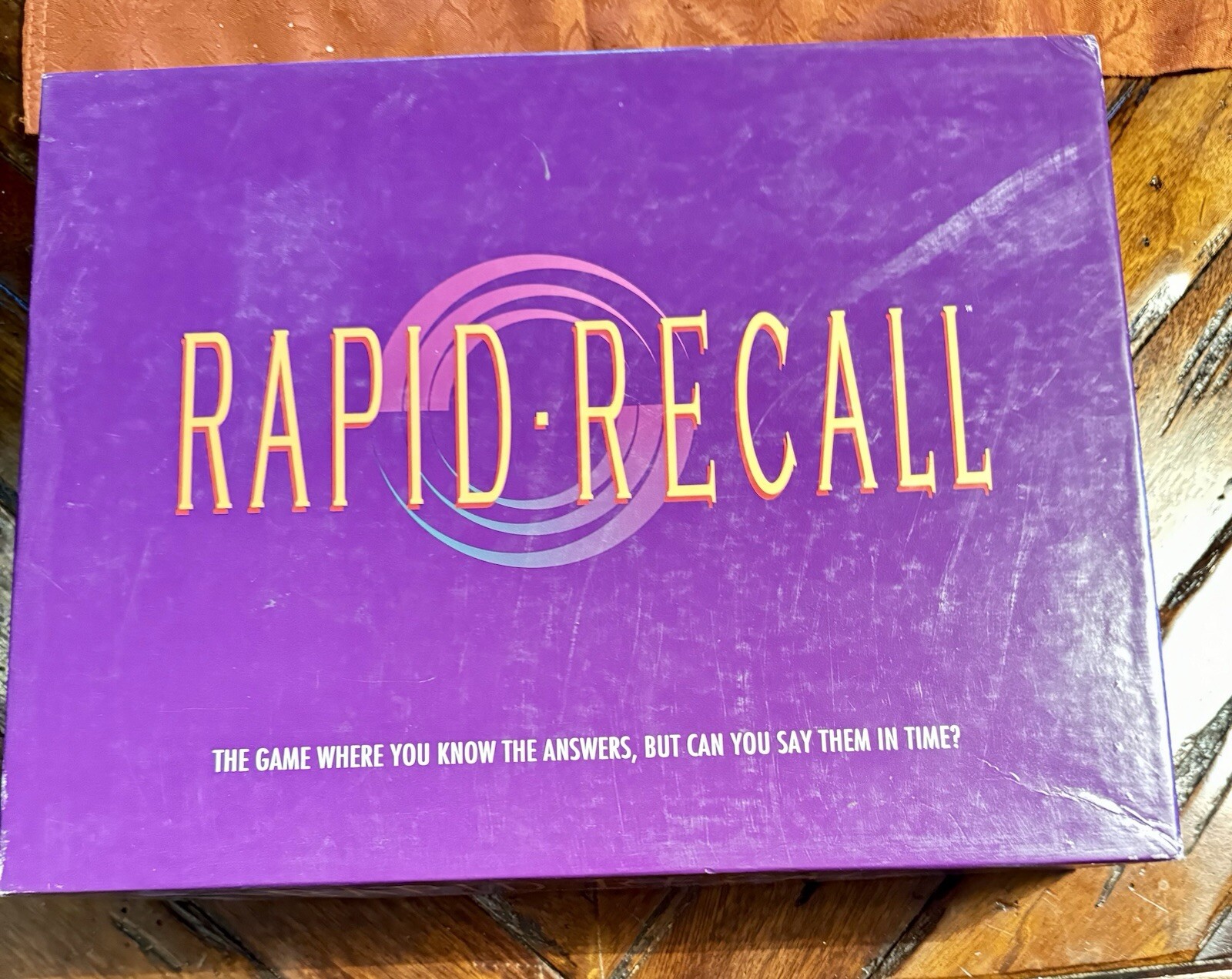 RAPID RECALL Board Game 1993 VINTAGE 100% COMPLETE