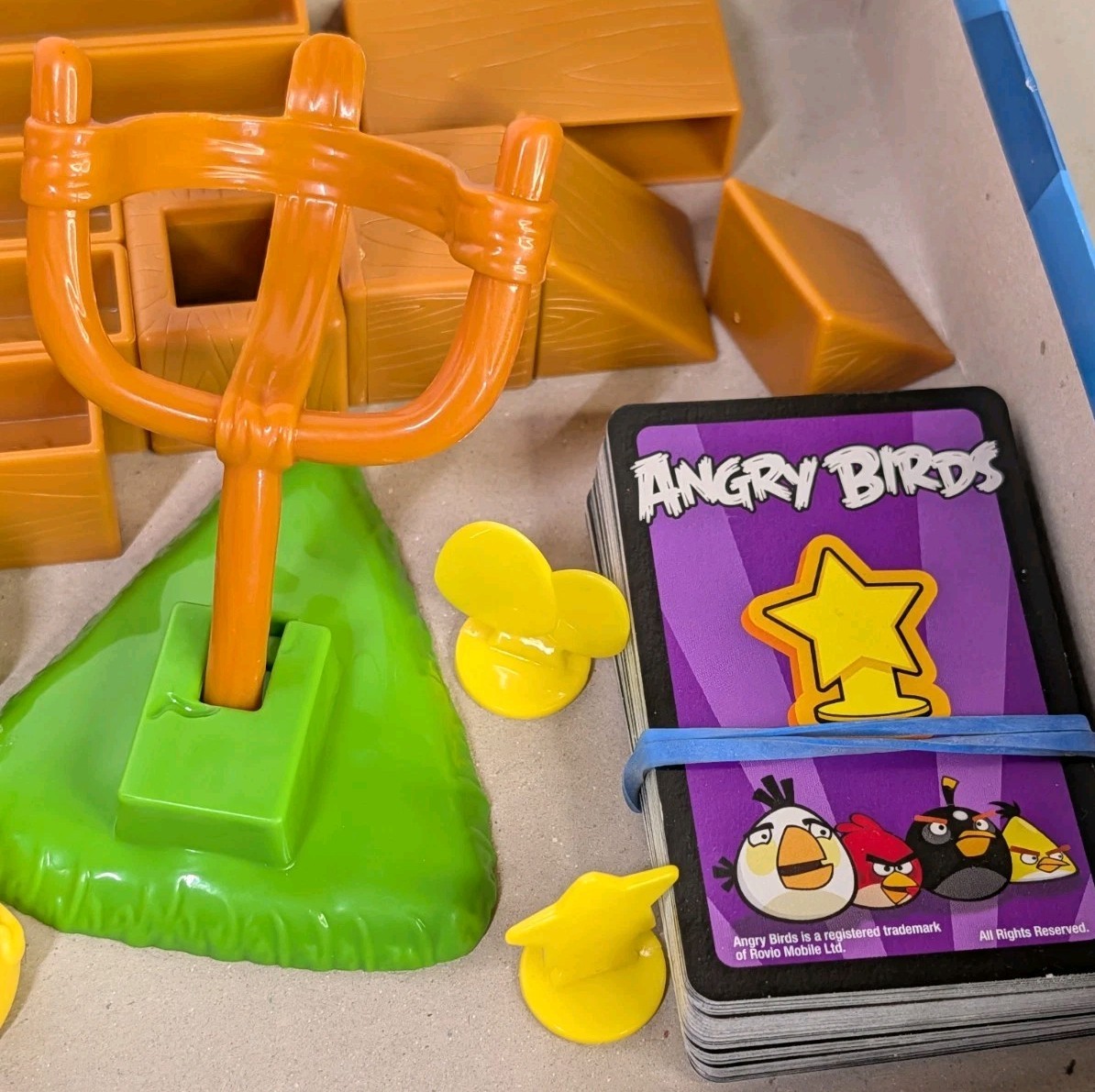 Angry Birds Knock On Wood 2010 Mattel Complete App Game