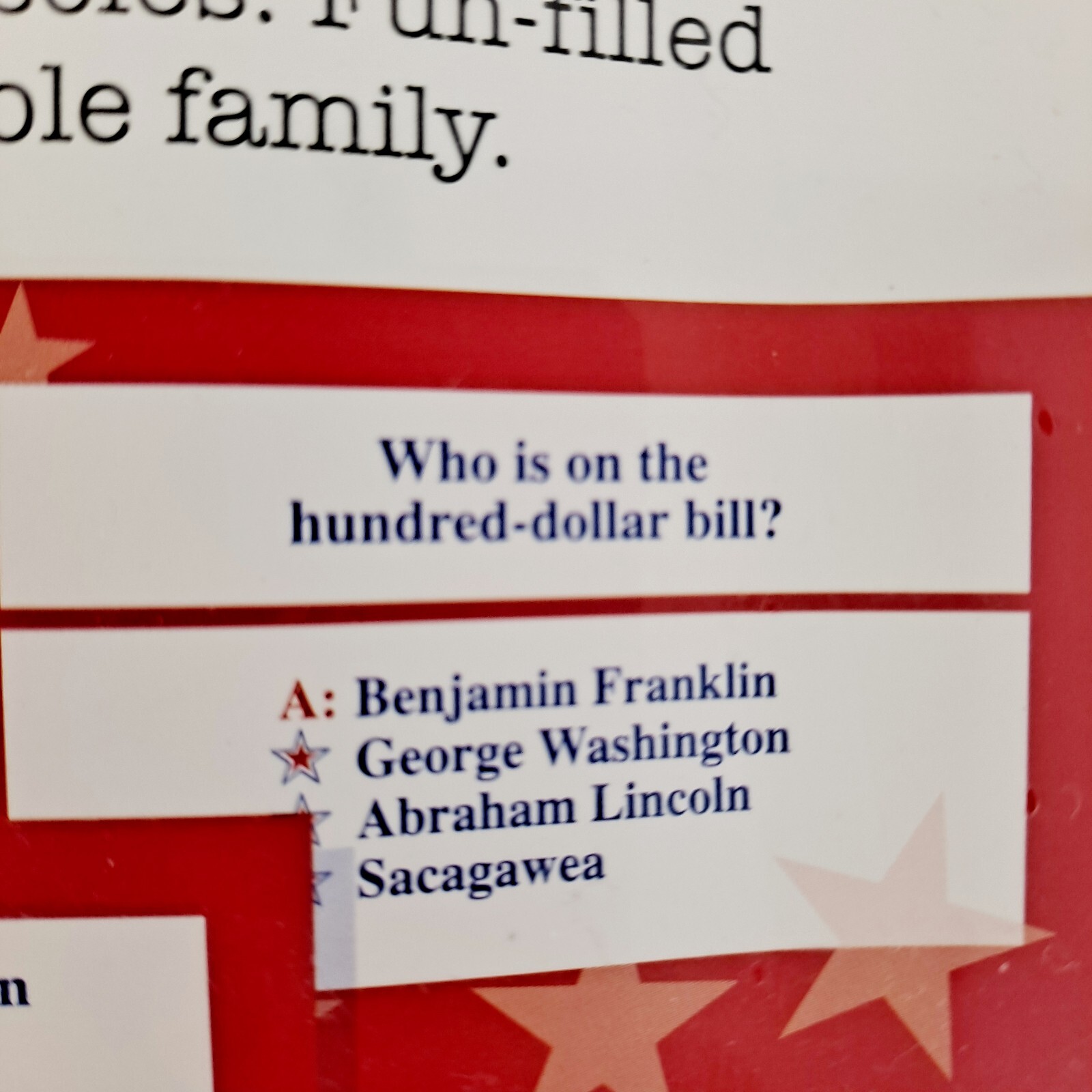 Trivia Quest: America History Card Game w U.S. Questions by Belly Boo!