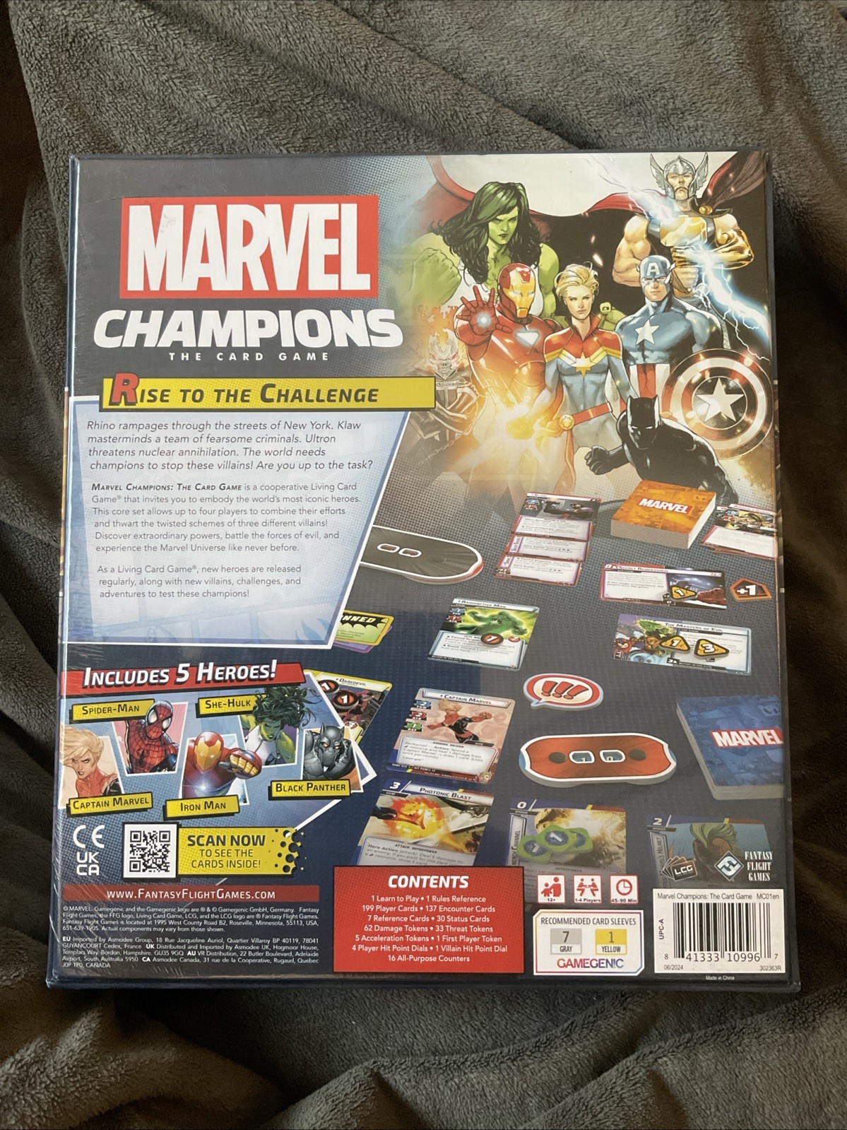 Fantasy Flight Games FFGMC01EN Marvel Champions LCG Core Set