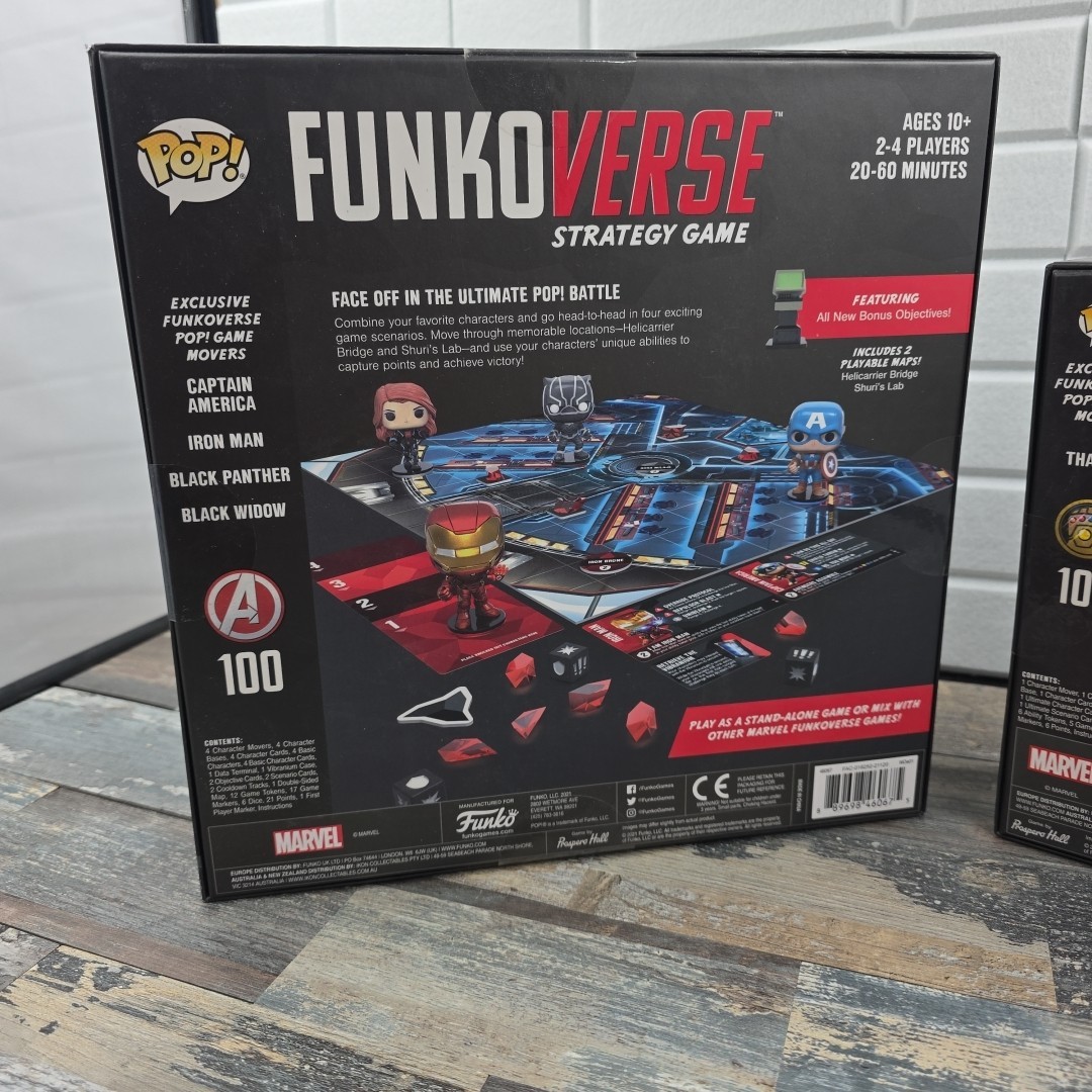 MARVEL FUNKOVERSE STRATEGY GAME 100 PLUS EXPANSION 101 CHASE THANOS NEW SEALED