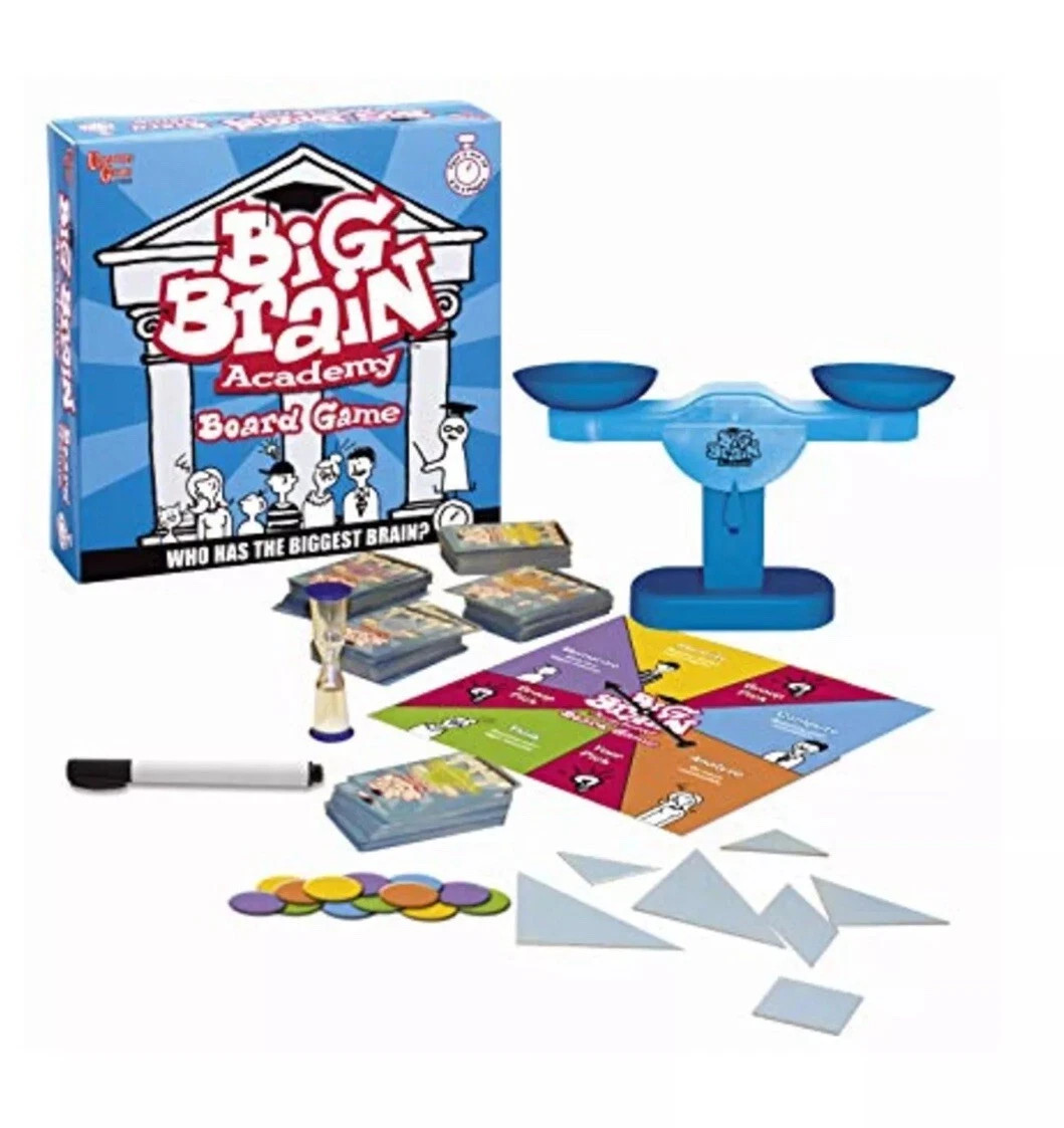 Big Brain Academy Board Game University Games Based on Nintendo DS Game