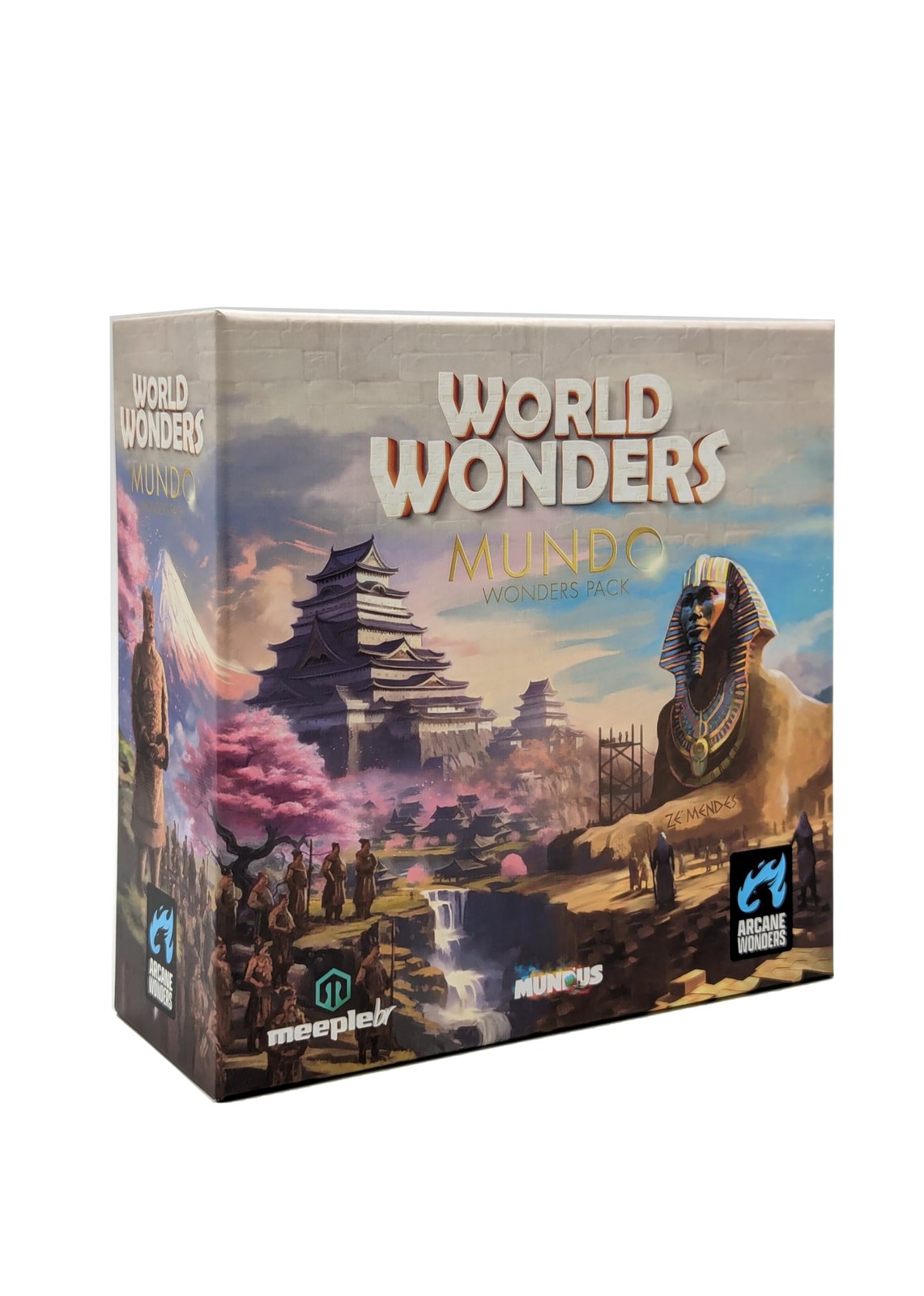 World Wonders Mundo Expansion, Strategy Board Game, for 1 to 5 Players and Ag…