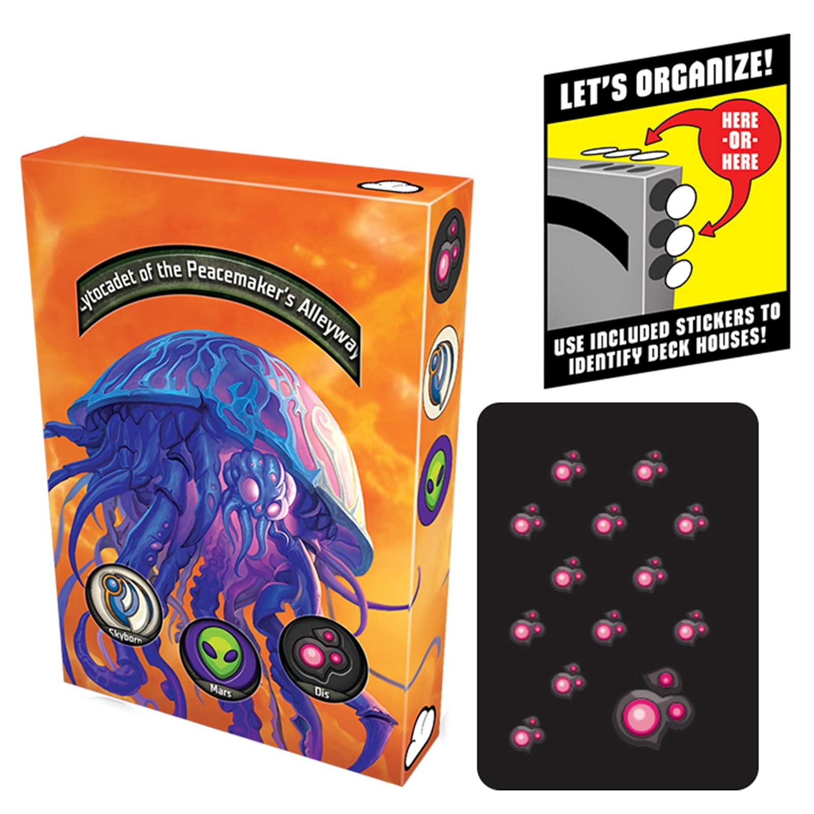 KeyForge Deck Storage Boxes: Worlds Collide