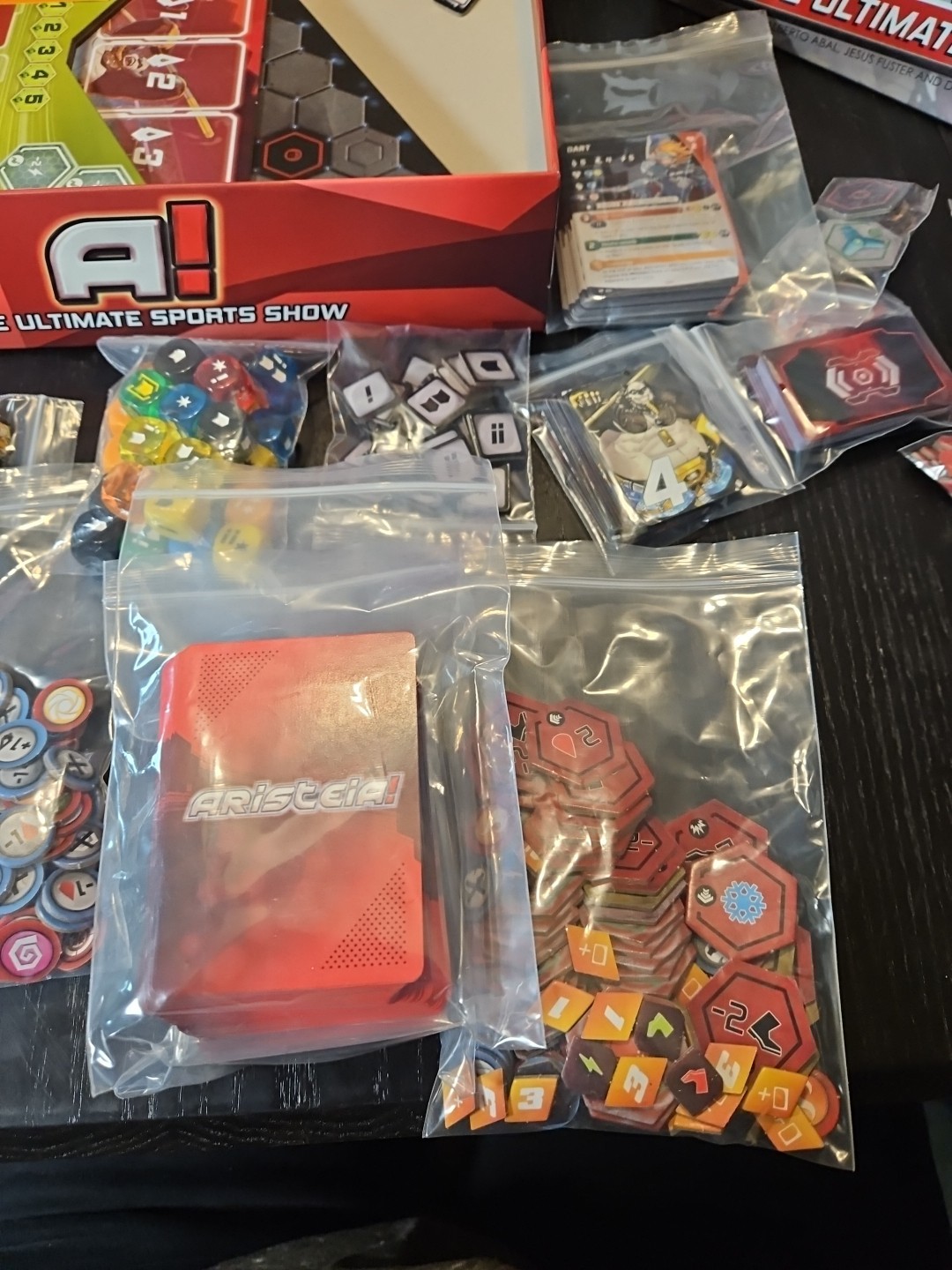 Aristeia! The Ultimate Sports Show Corvus Belli Board Game With Multi-player Exp