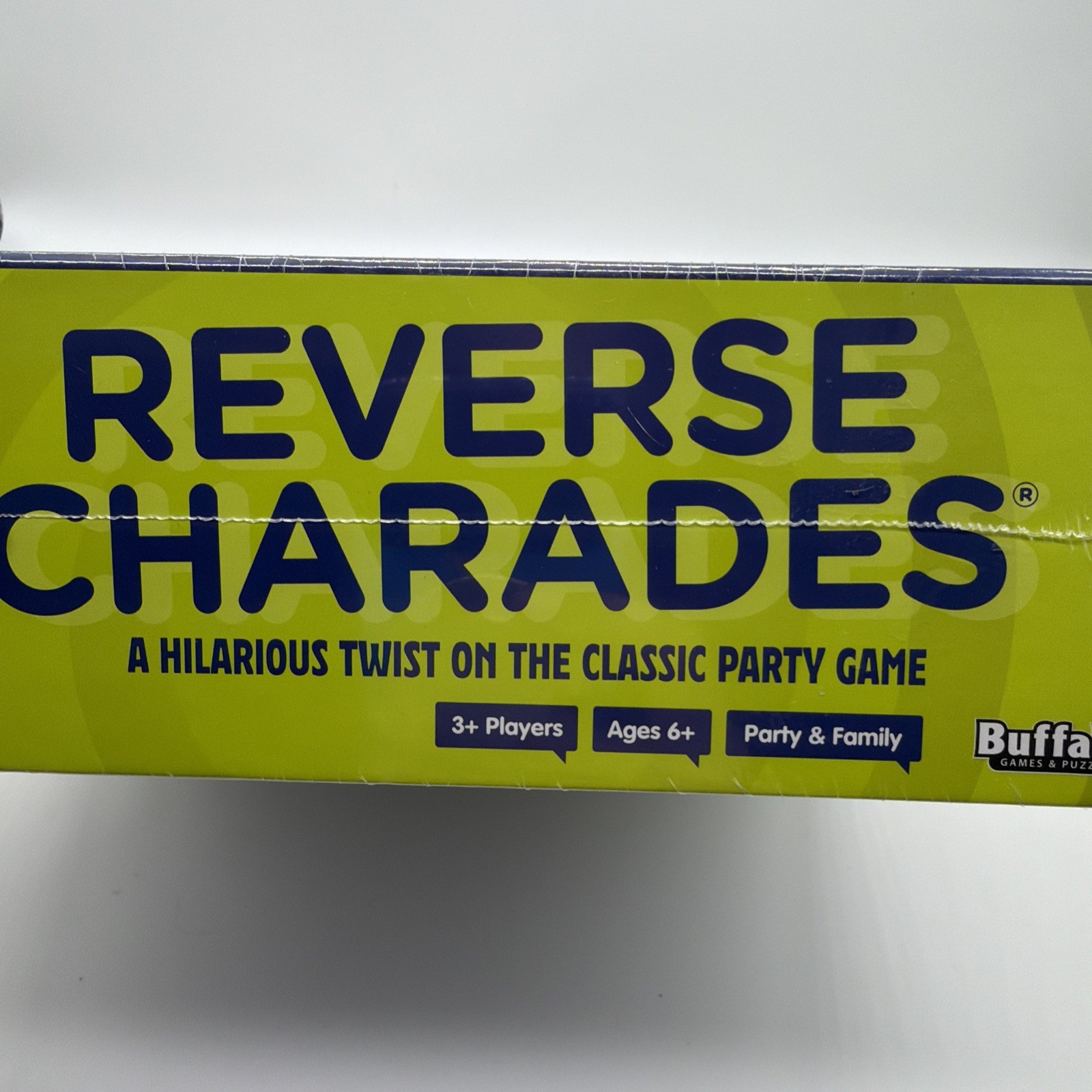 Reverse Charades SEALED Buffalo Games Party Family