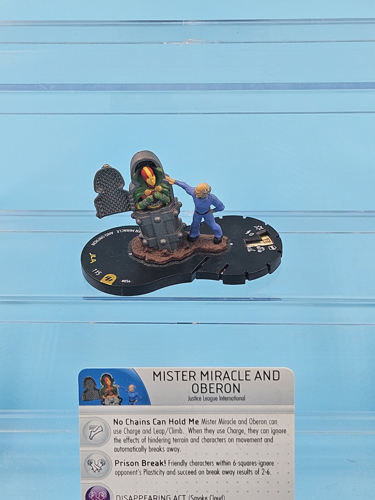 DC Heroclix Brave & the Bold 054 Mister Miracle and Oberon Super Rare