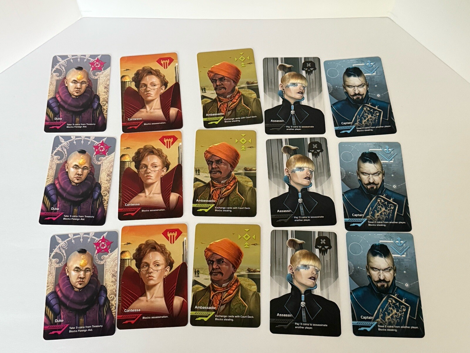 Indie Boards and Cards Coup The Dystopian Universe Card Game – COU1IBC; EUC