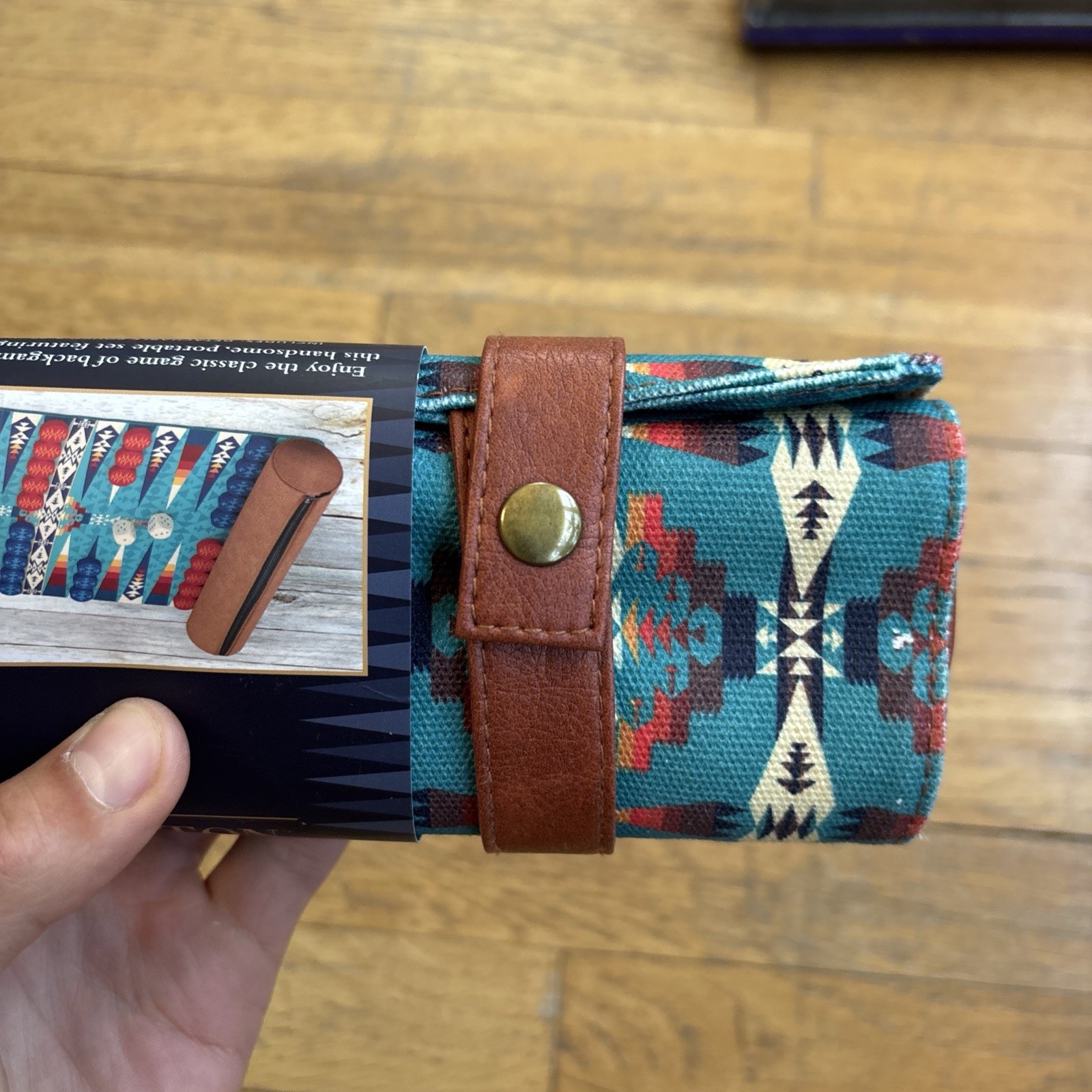 Pendleton BACKGAMMON Travel-Ready Roll-Up Game (NEW)