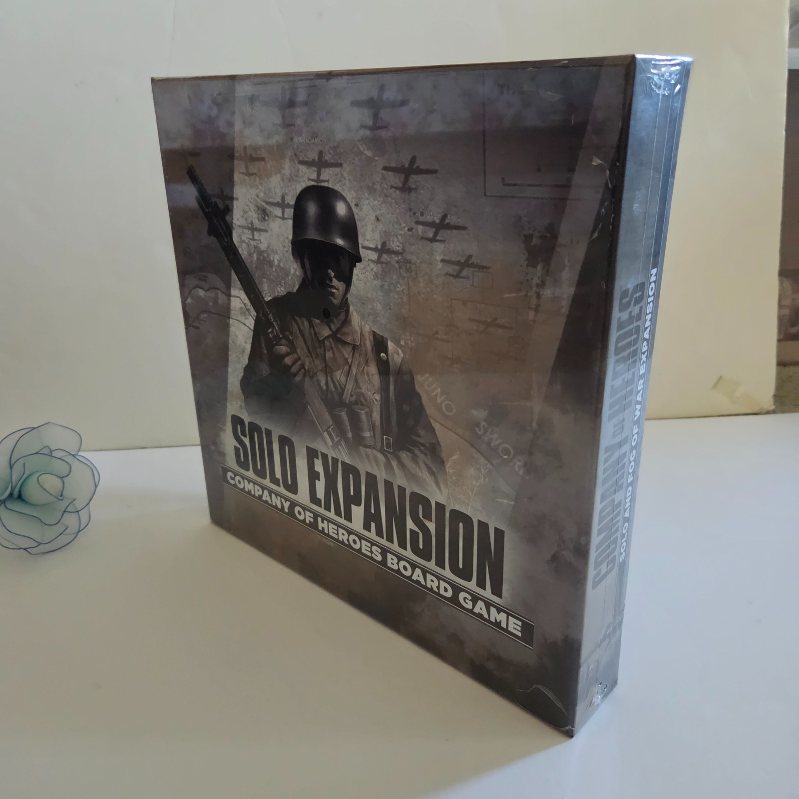 Company of Heroes Board Game Solo & Fog of War Expansion (New & Sealed) NIB