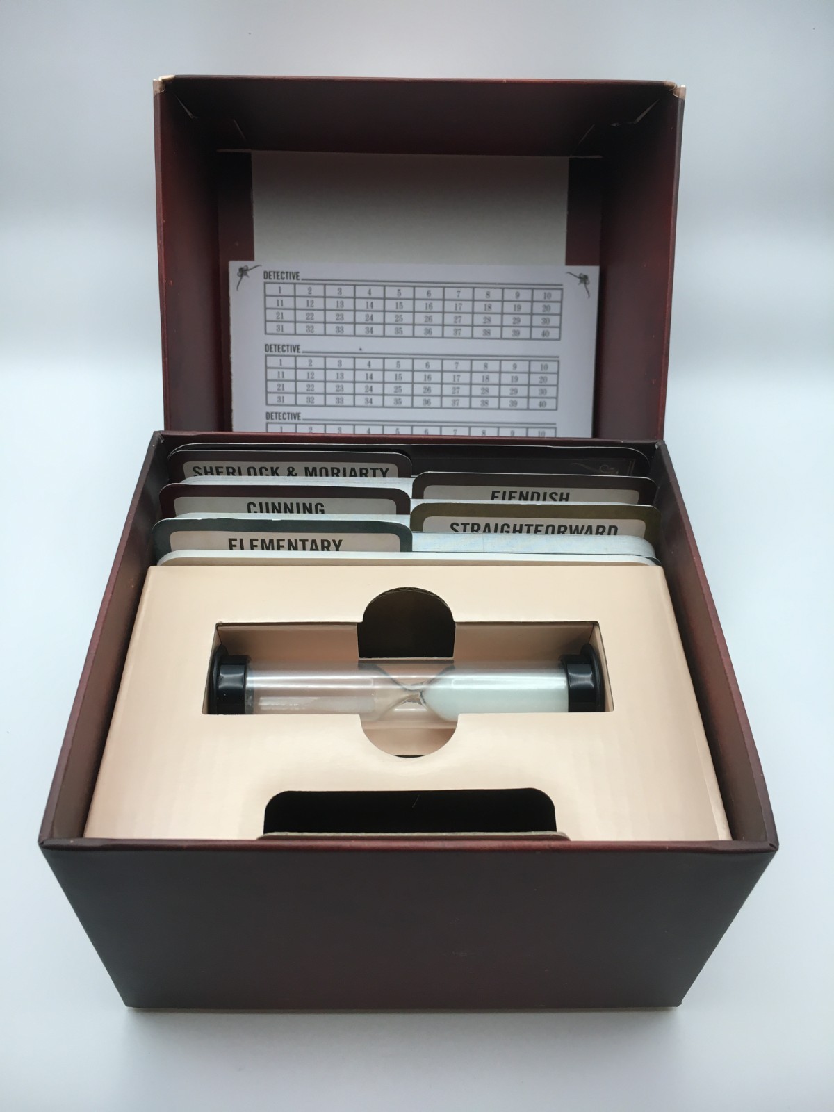 Sterling Sherlock Holmes Puzzle Case Game (120 Enigmas) w/ Box – Complete