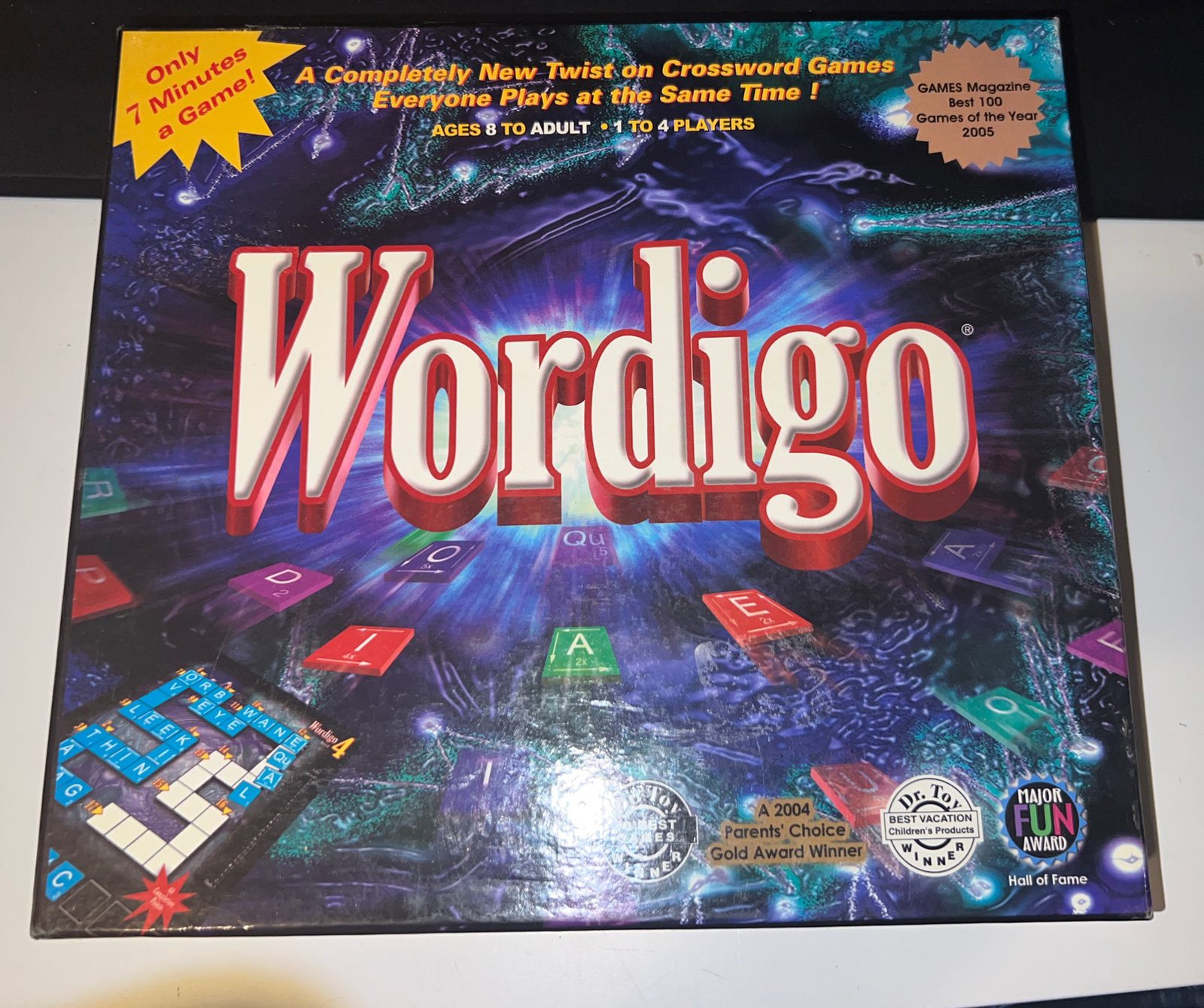 WORDIGO GOLD AWARD WINNER EVERYONE PLAYS AT SAME TIME, No Sand Timer