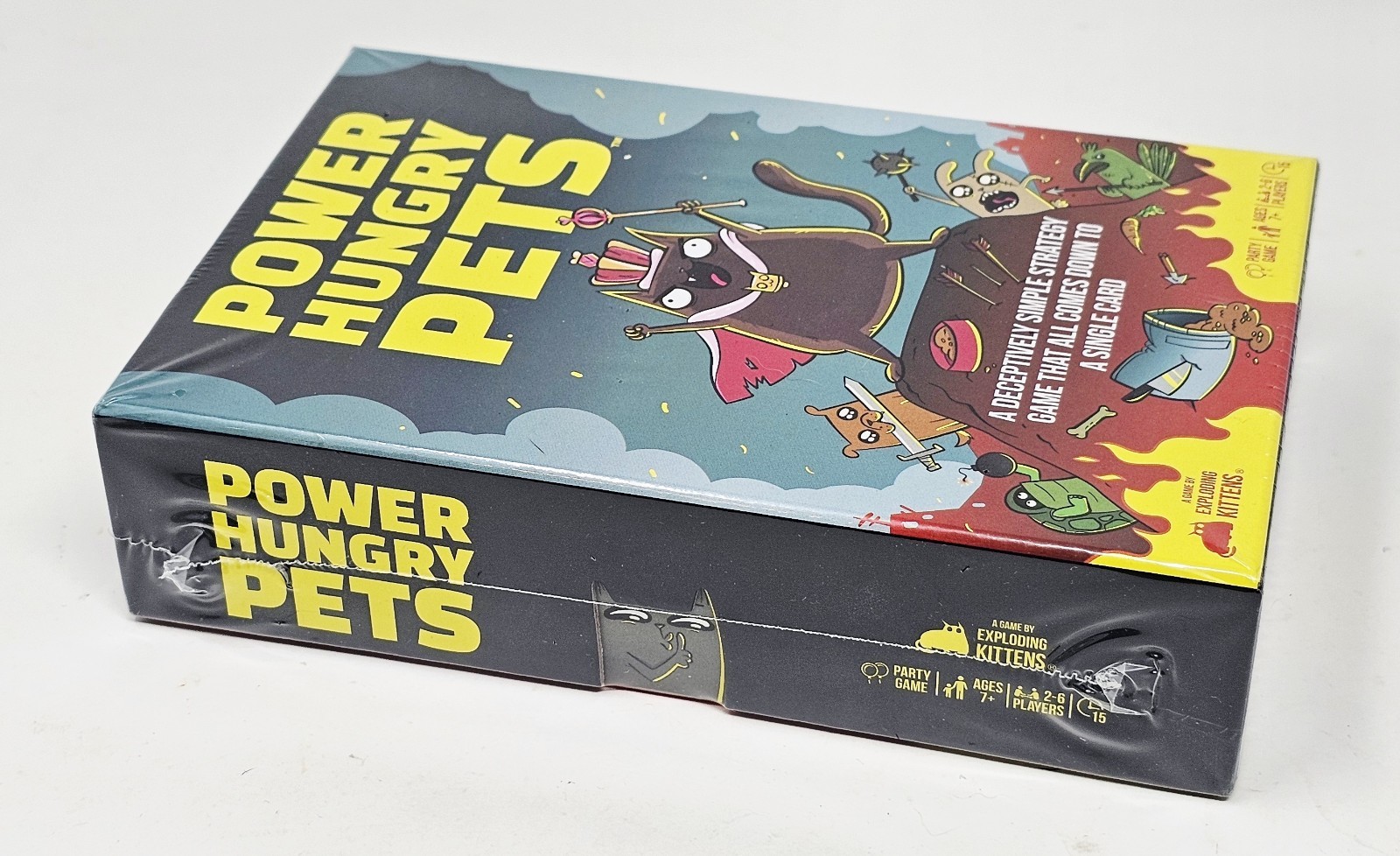 Power Hungry Pets by Exploding Kittens New Sealed Card Game Crazy Fun