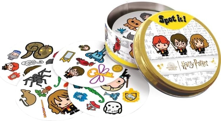 Asmodee Harry Potter Dobble Card Game – Ages 6+ (2-8 Players) – NEW