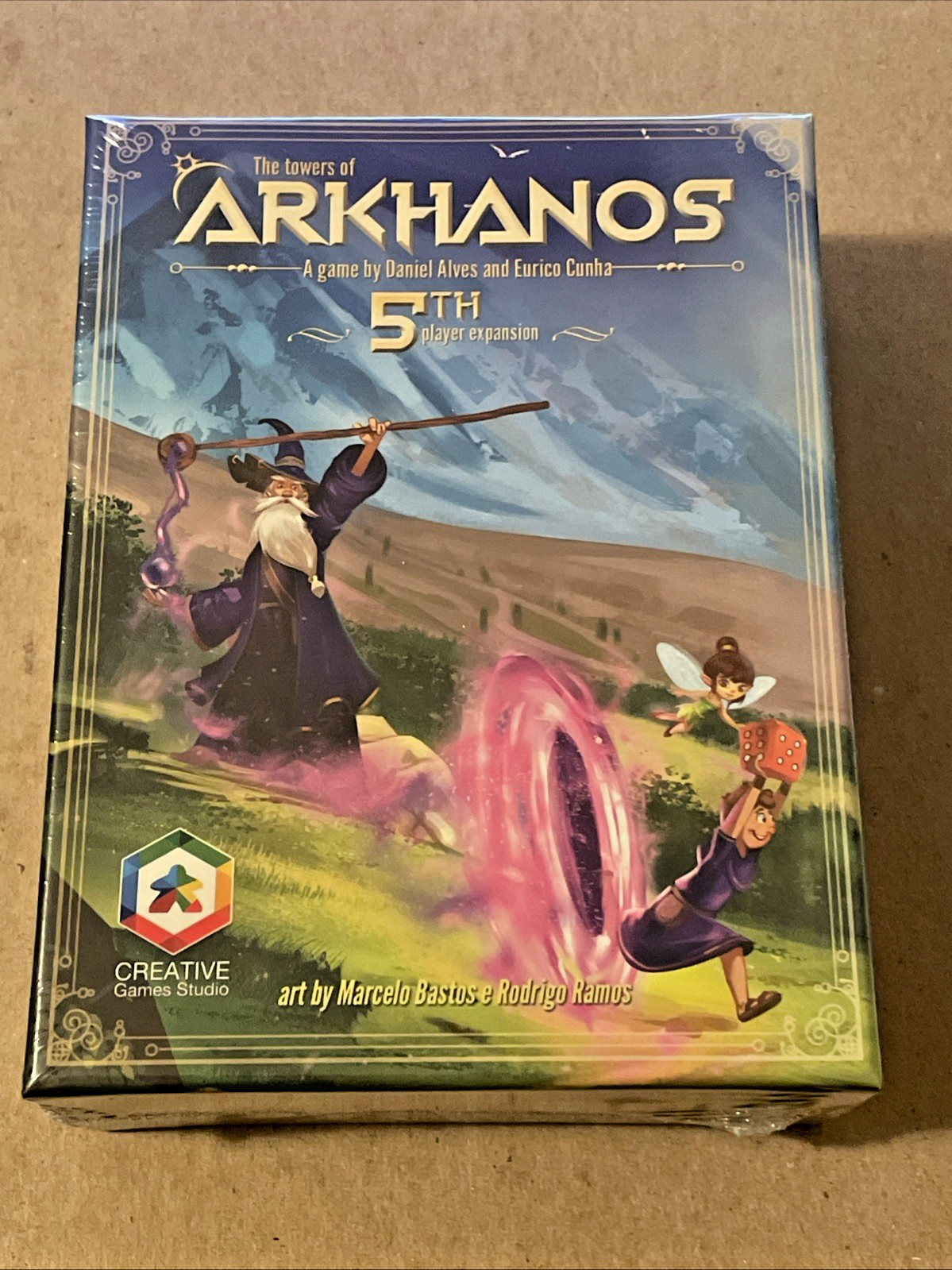The Towers of Arkhanos: 5th Player Expansion {NEW_SEALED_SHRINK} RARE