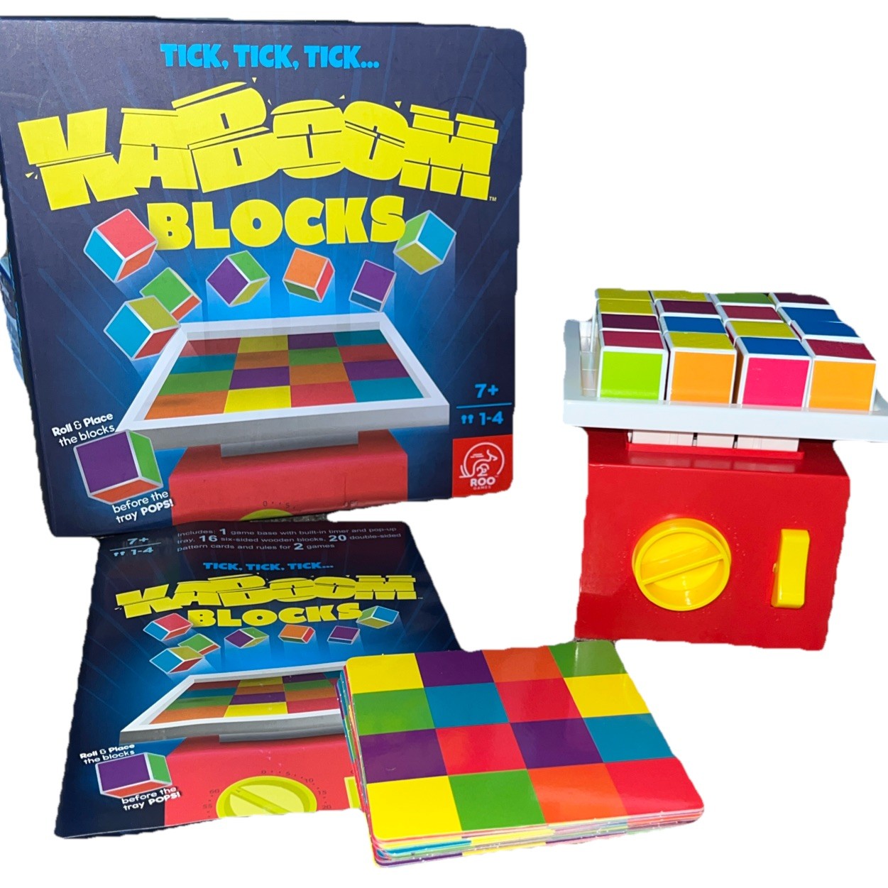 Kaboom Blocks Tick, Tick Tick Game Roll & Race To Place Blocks Before It Pops A4