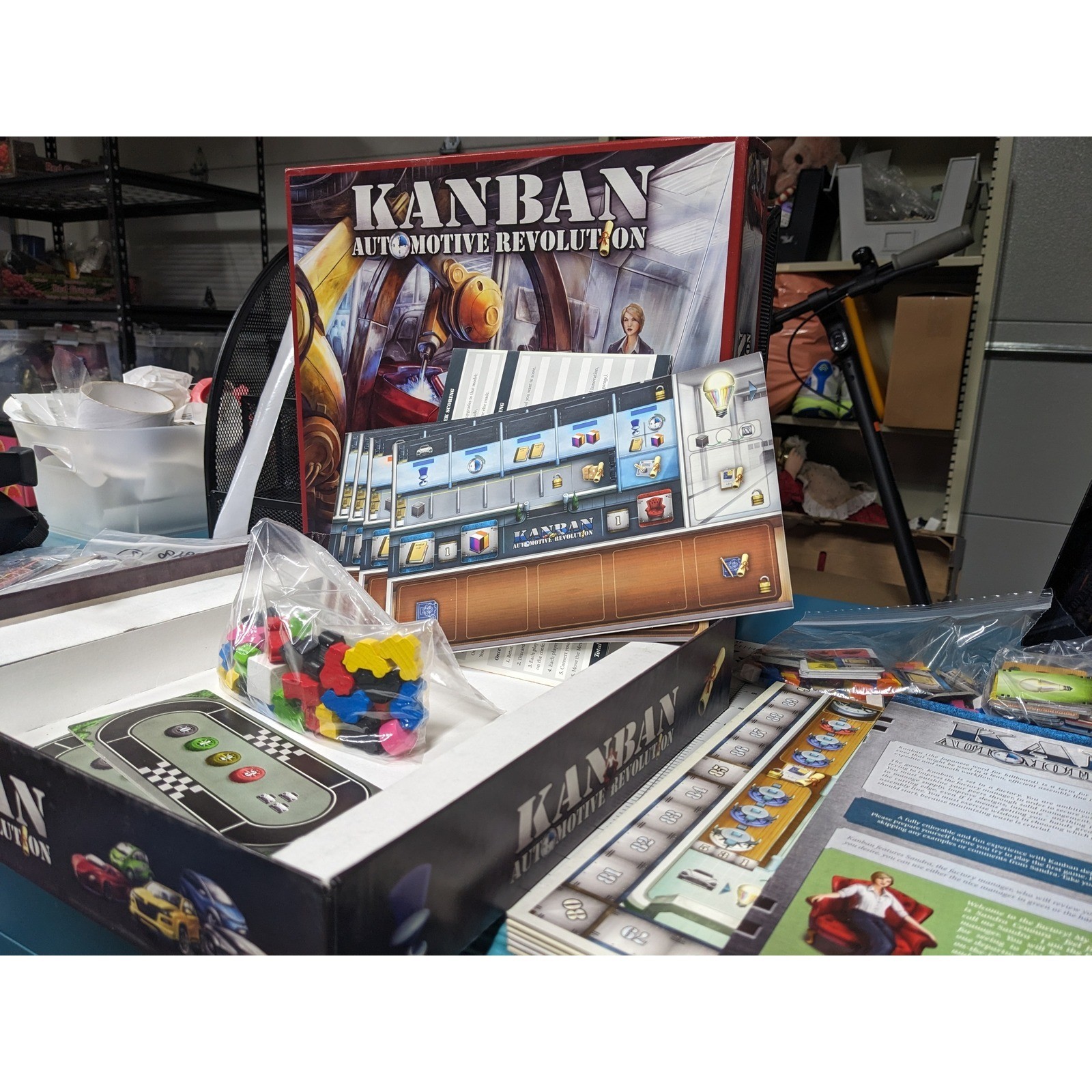 Kanban Automotive Revolution Board Game Vital Lacerda Stronghold Games SG-2010