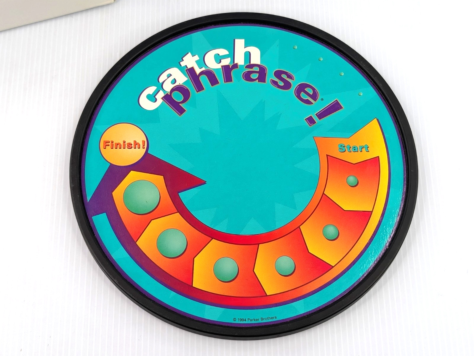 Catch Phrase Board Game 100% COMPLETE 1994 Vintage Timer Tested & Works