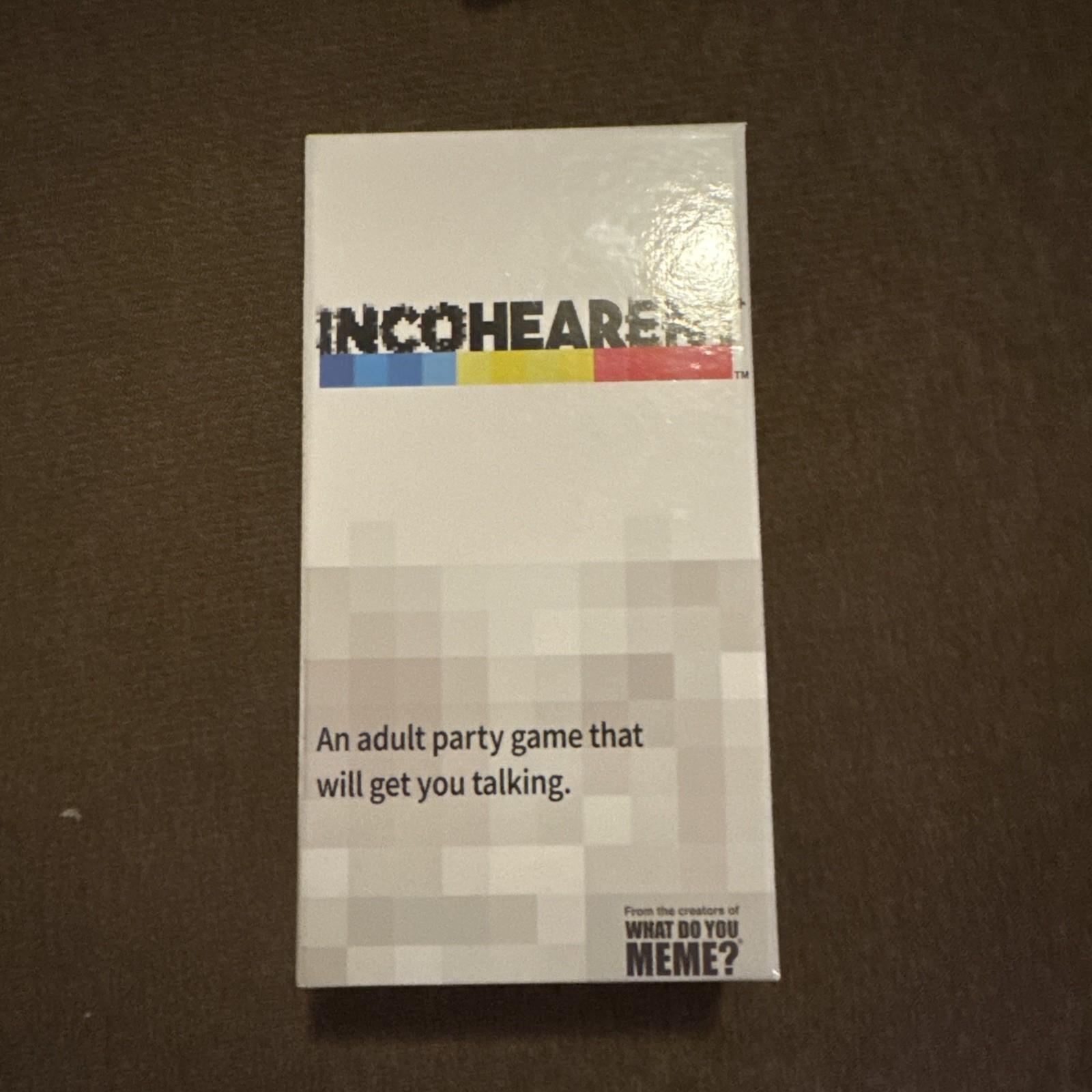 Incohearent Incoherent Adult Party Game What Do You Meme