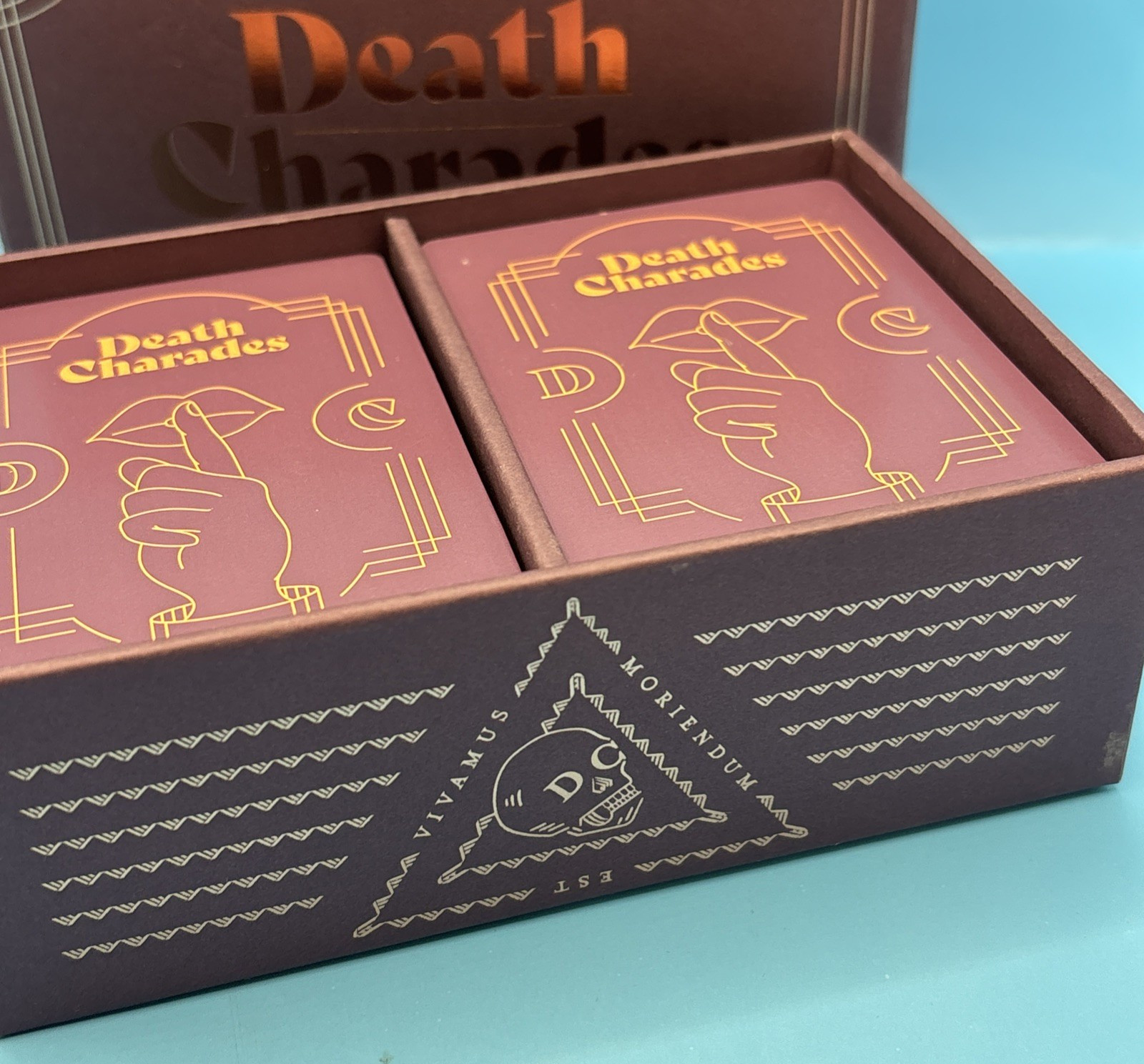 Death Charades Party Card Game – Open Box, Complete, Played Once