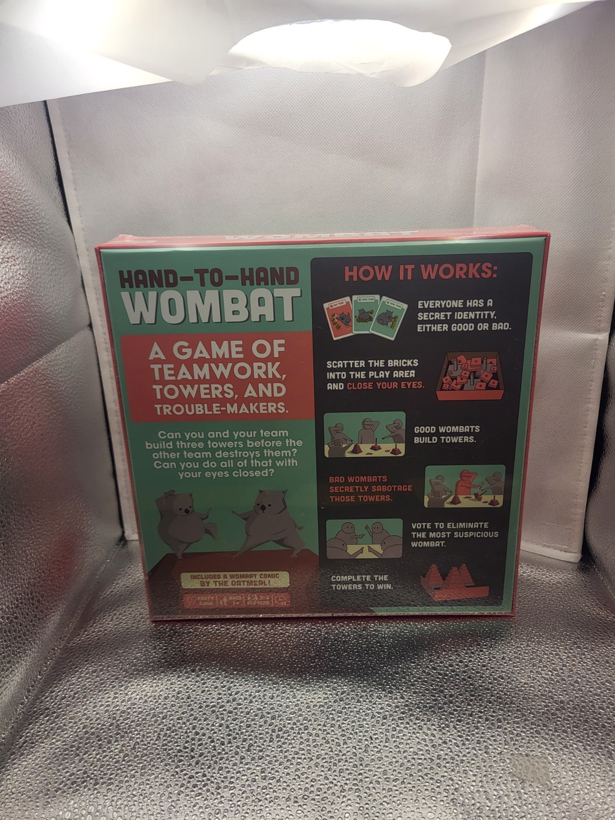 Hand-To-Hand Wombat Game New And Factory Sealed Party Games